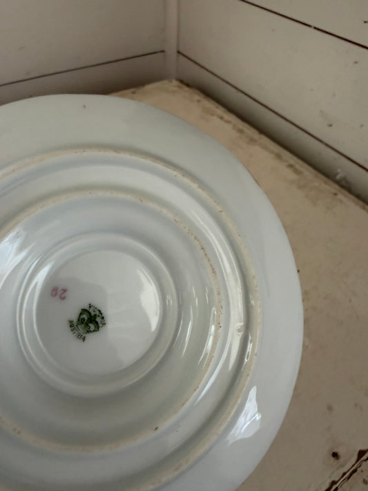 Vintage Austrian Sauce, Bowl with Plate