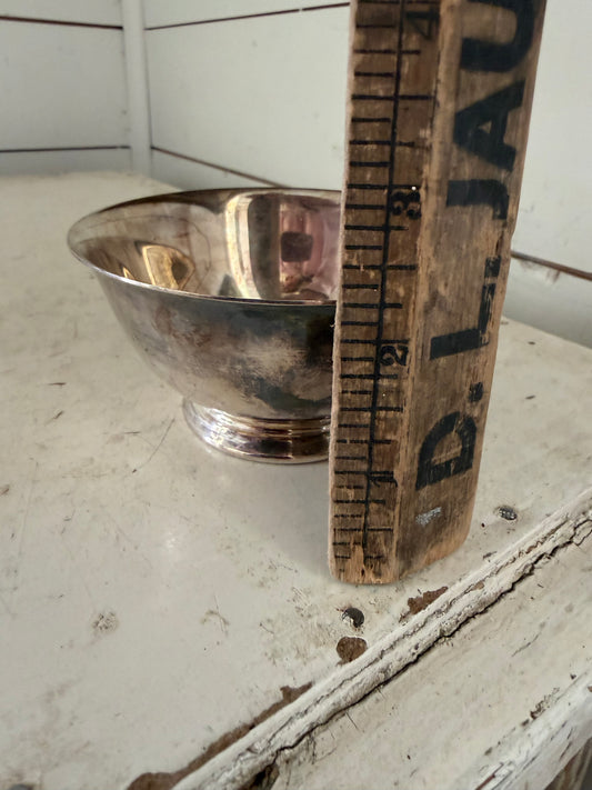 Small silver bowl