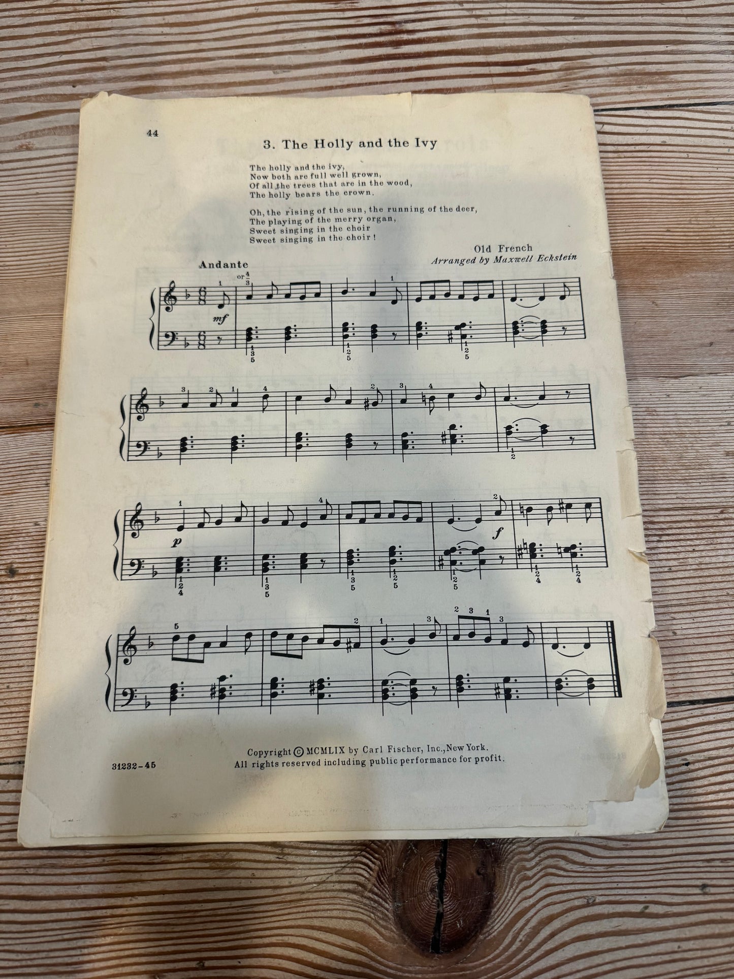 Music Sheets for Ephemera