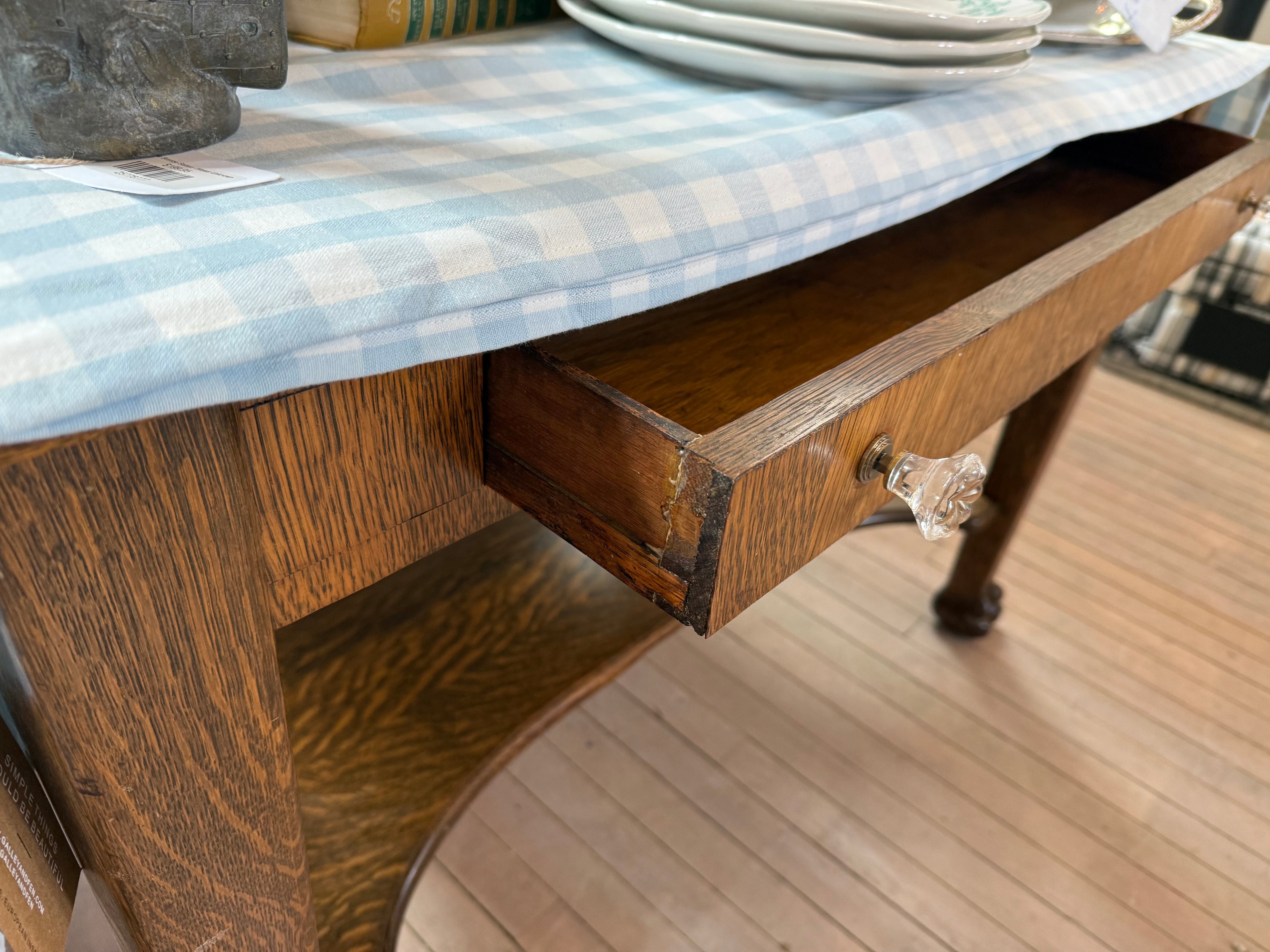 Quarter Sawn Oak desk / table