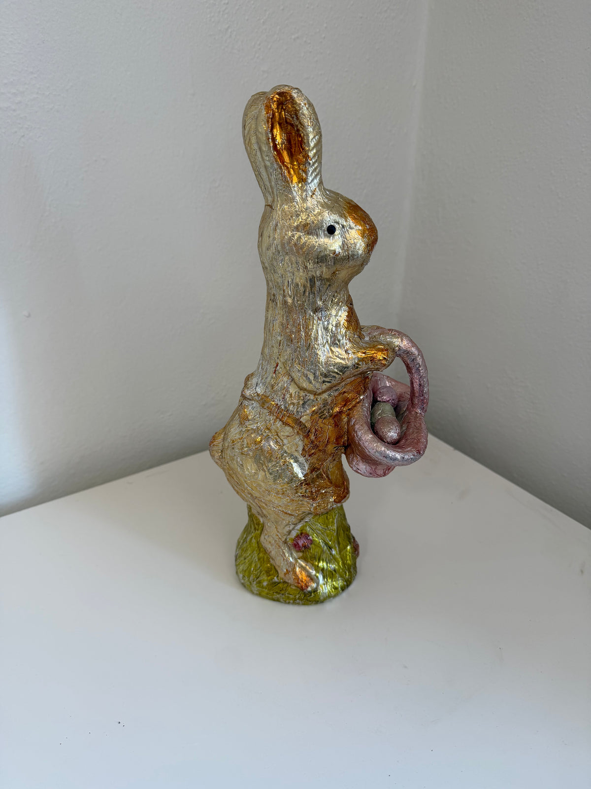 Faux chocolate Easter Bunny
