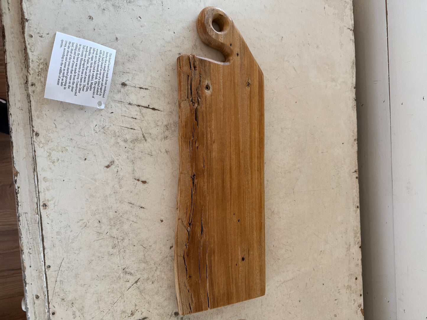 1800’s salvage wood cutting board