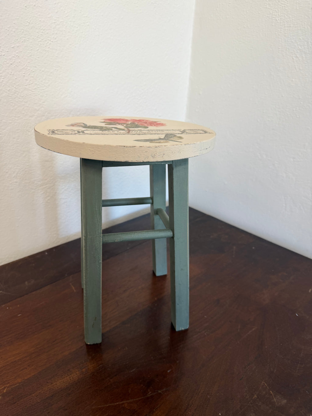 Painted Decor stool
