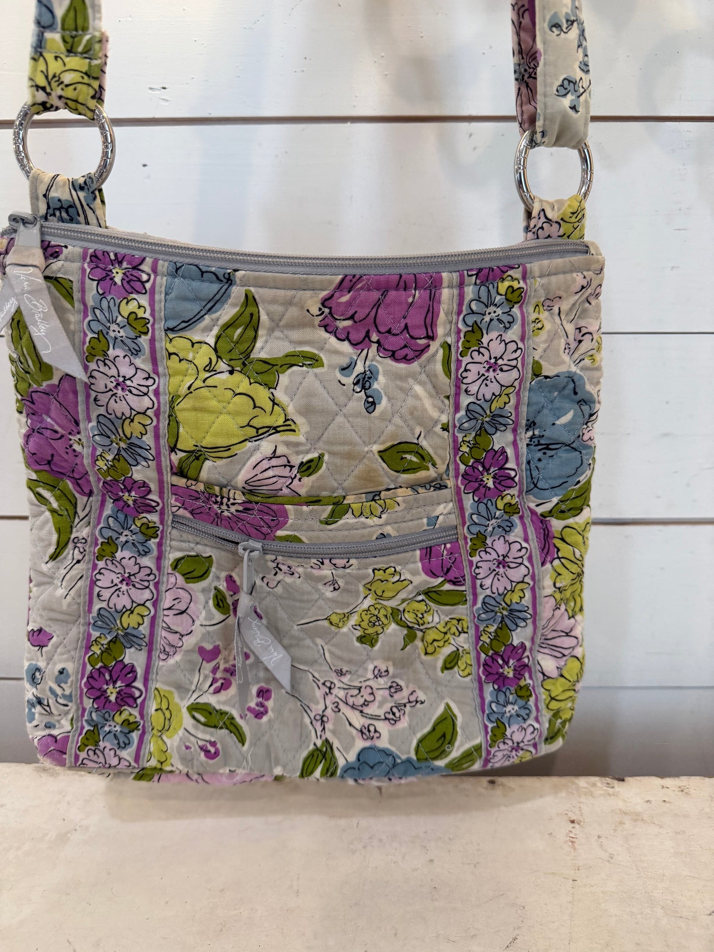 Vera Bradley Hipster Crossbody Bag in the "Heather" pattern.