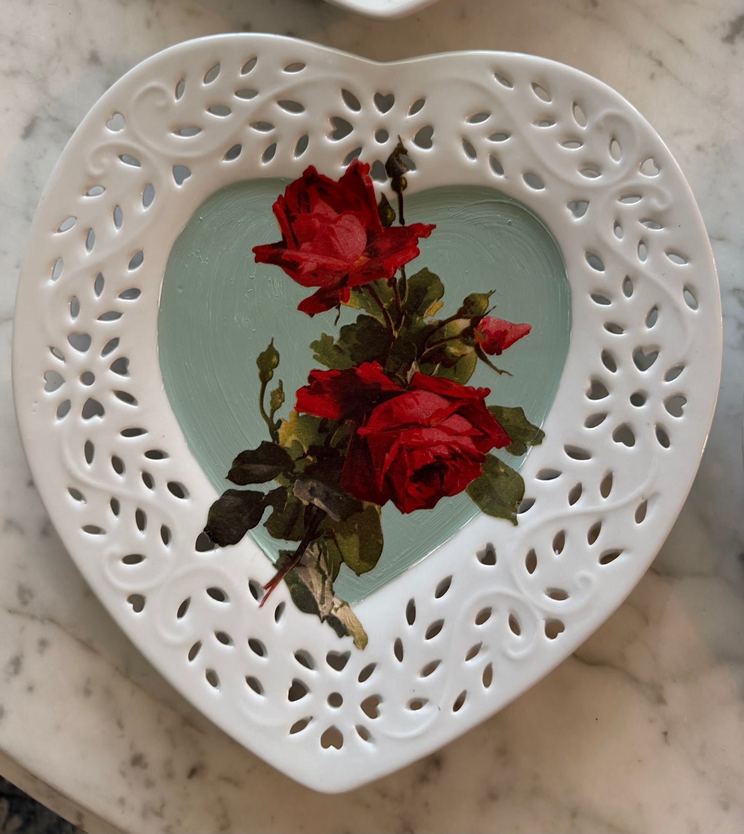 Heart Plates for decor only sold individually