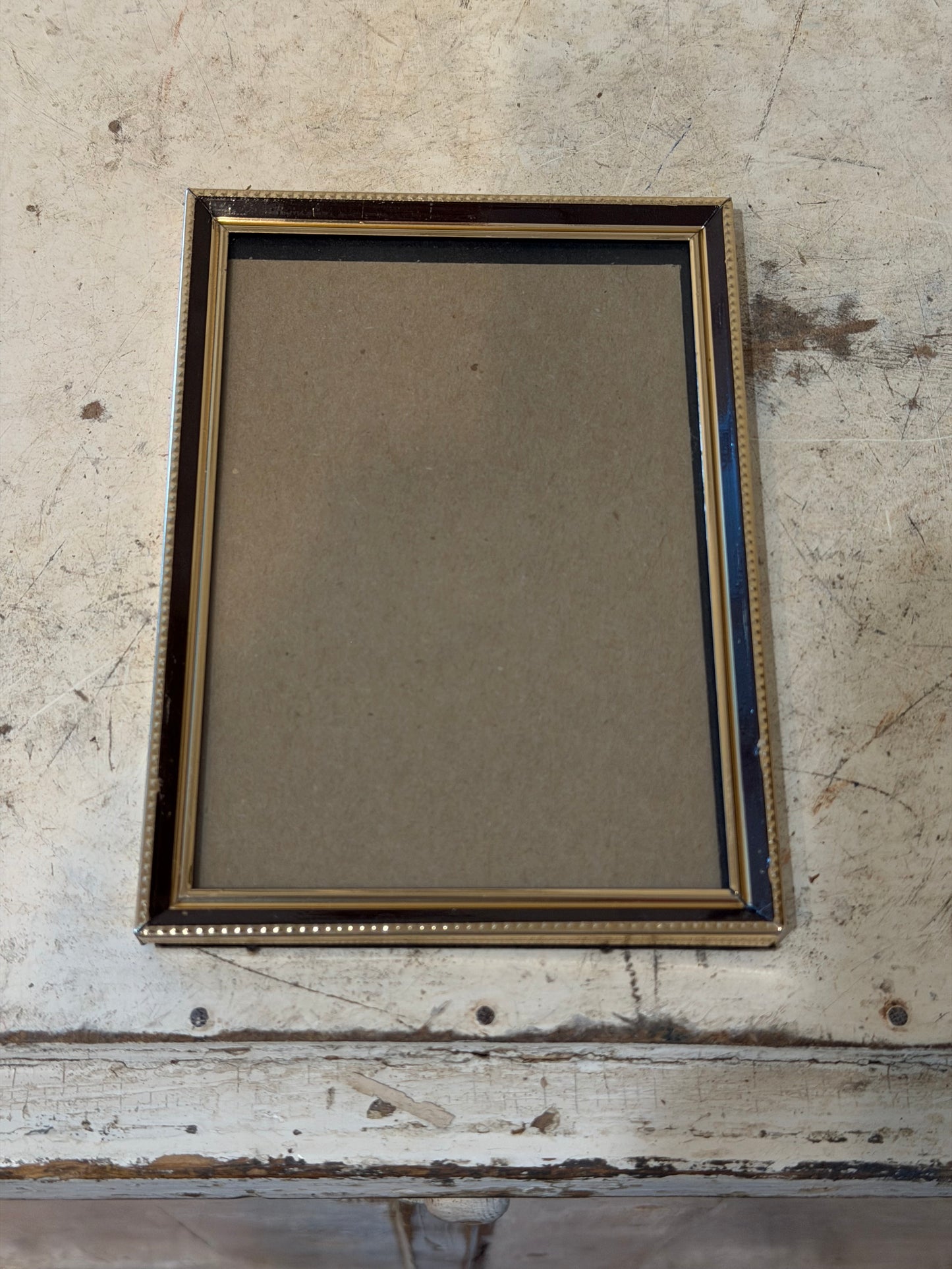 7” Black and Brass Frame - Will Get Print