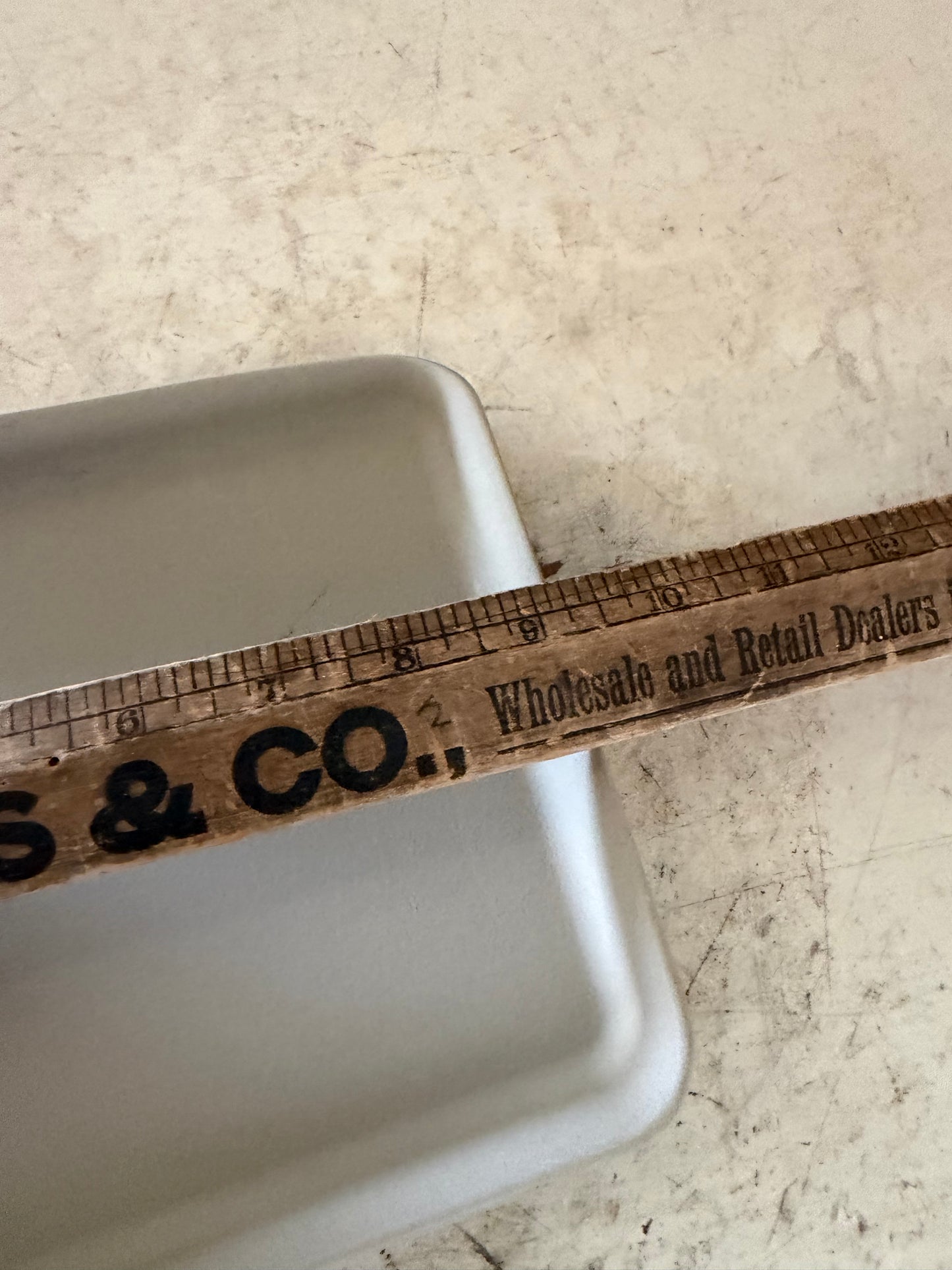 Pampered Chef Family Heritage Stoneware Bar Pan Toaster Oven size