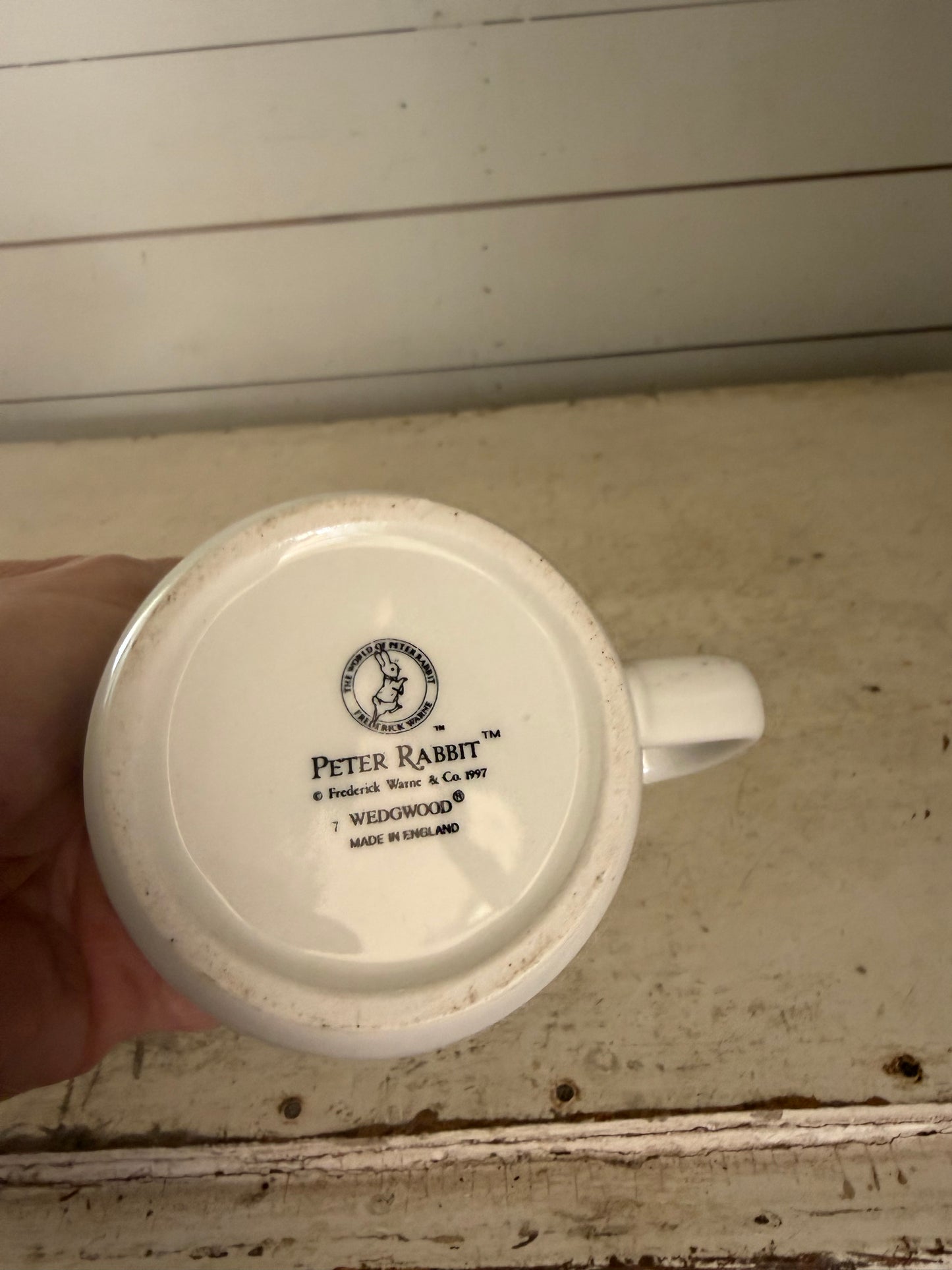 Wedgewood Peter ABC Rabbit child’s mug