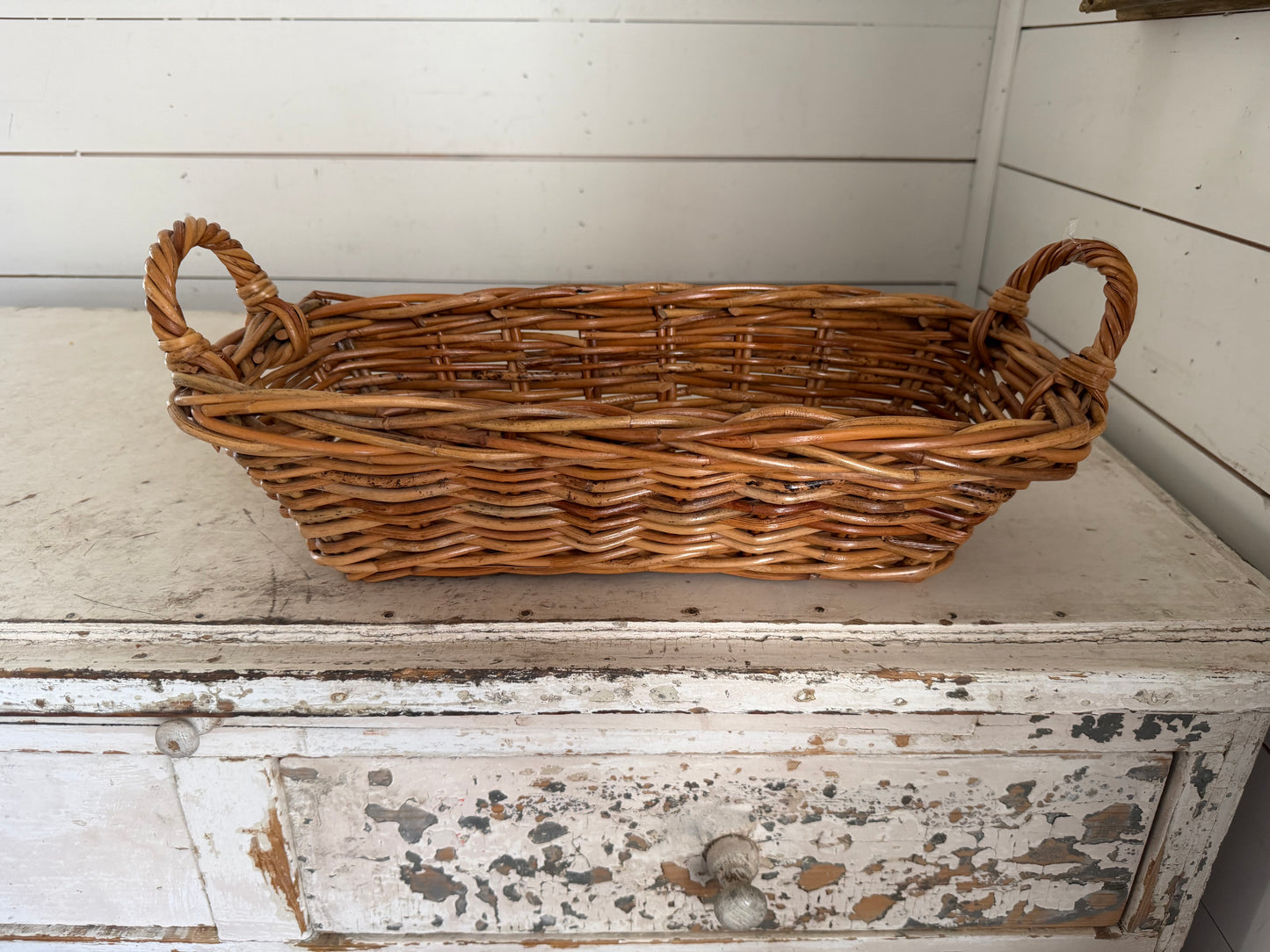 Rectangle Wicker Bread Basket