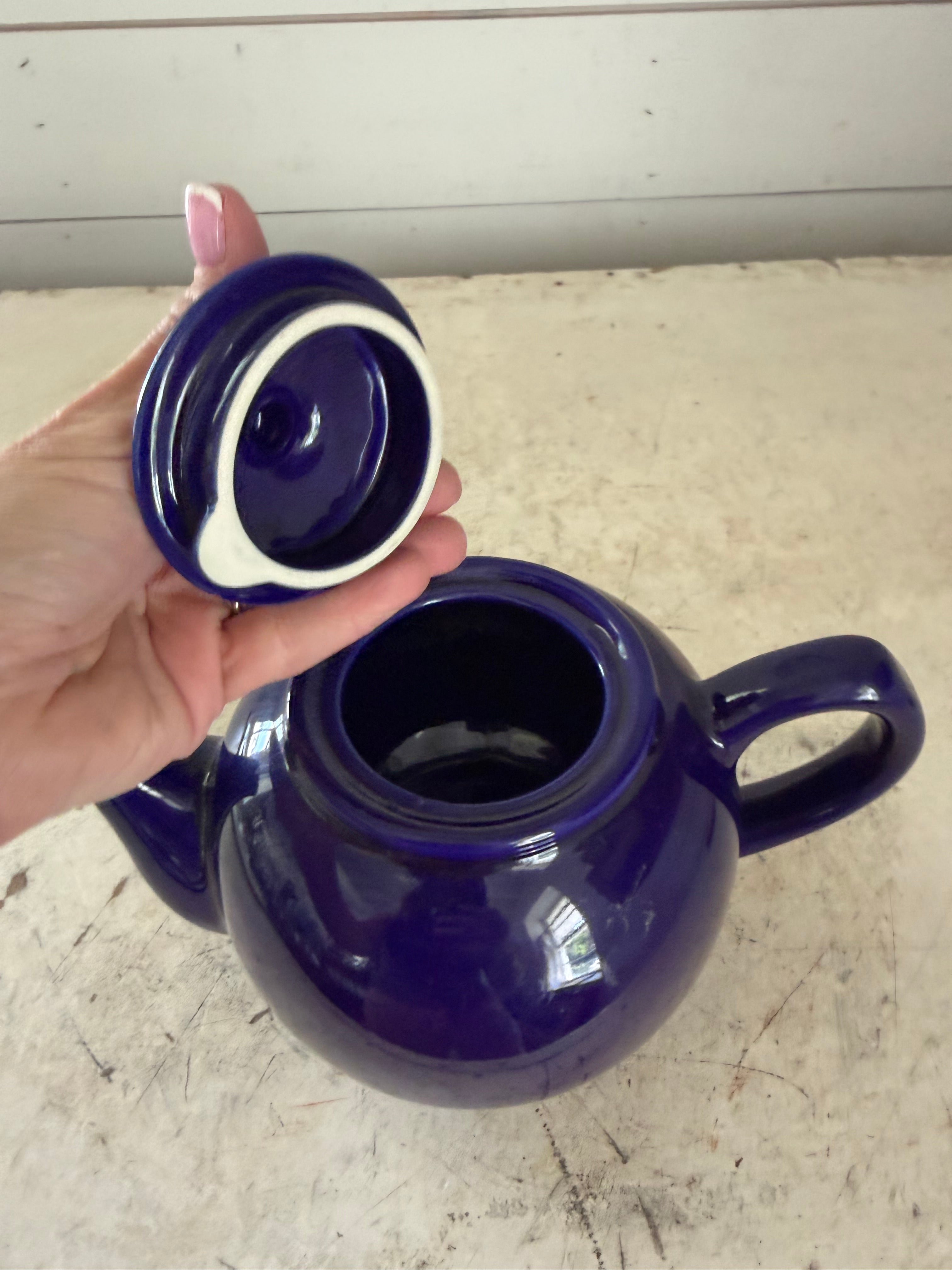 Cobalt Blue Teapot