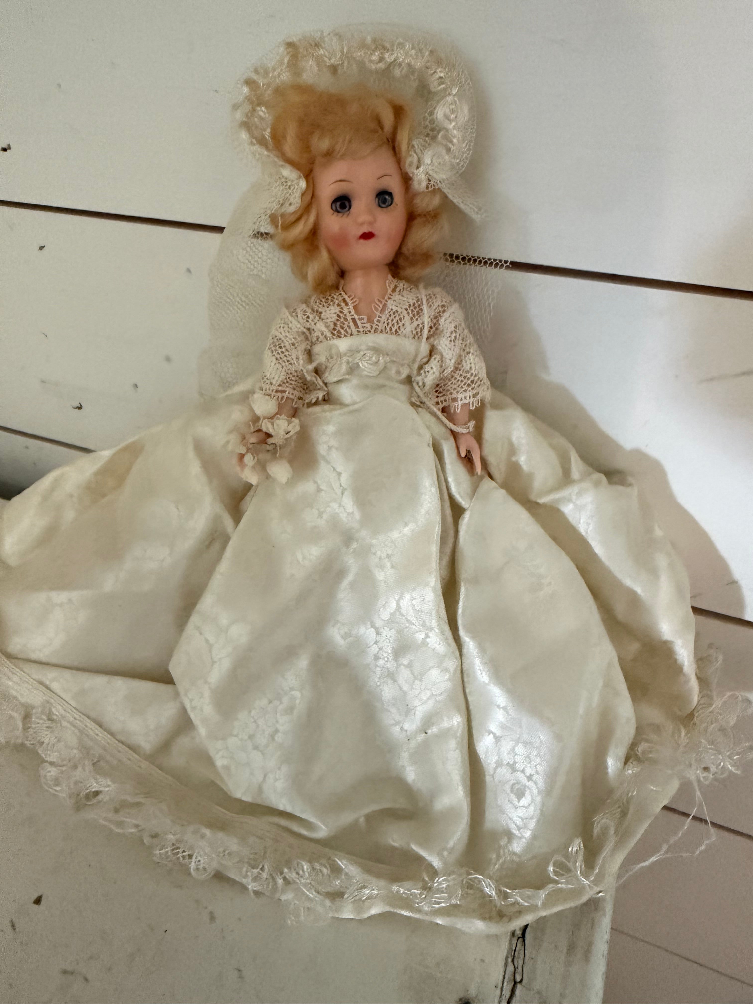 Vintage Bride Doll