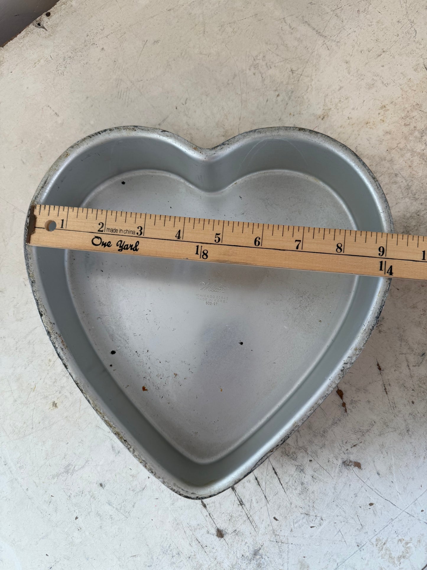 Vintage Wilton Heart Shaped cake Pans Sold Individually