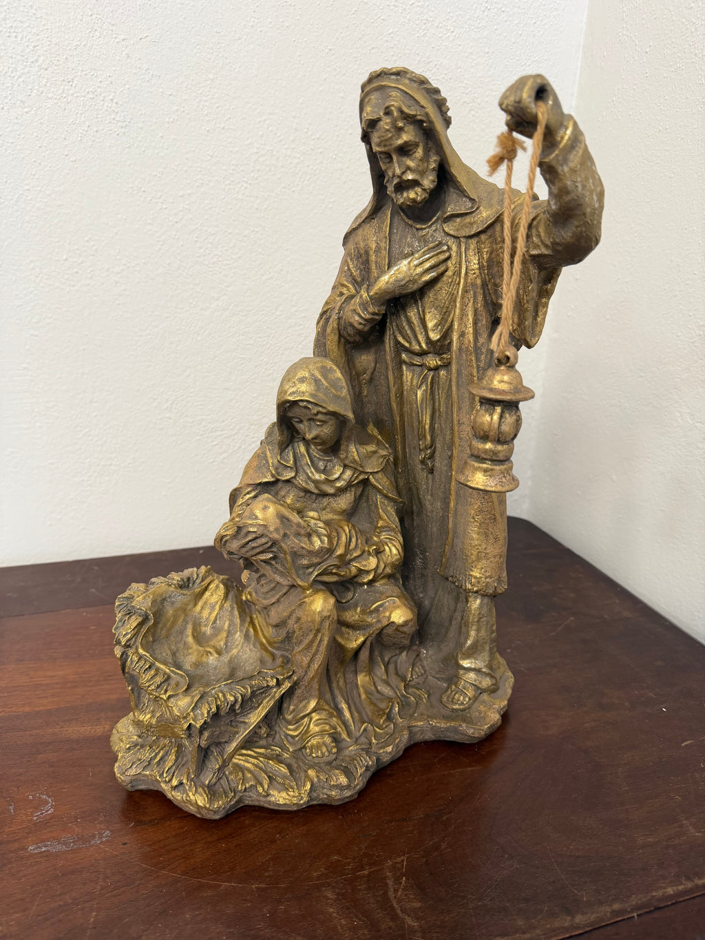 Hand Painted Nativity Holy Family