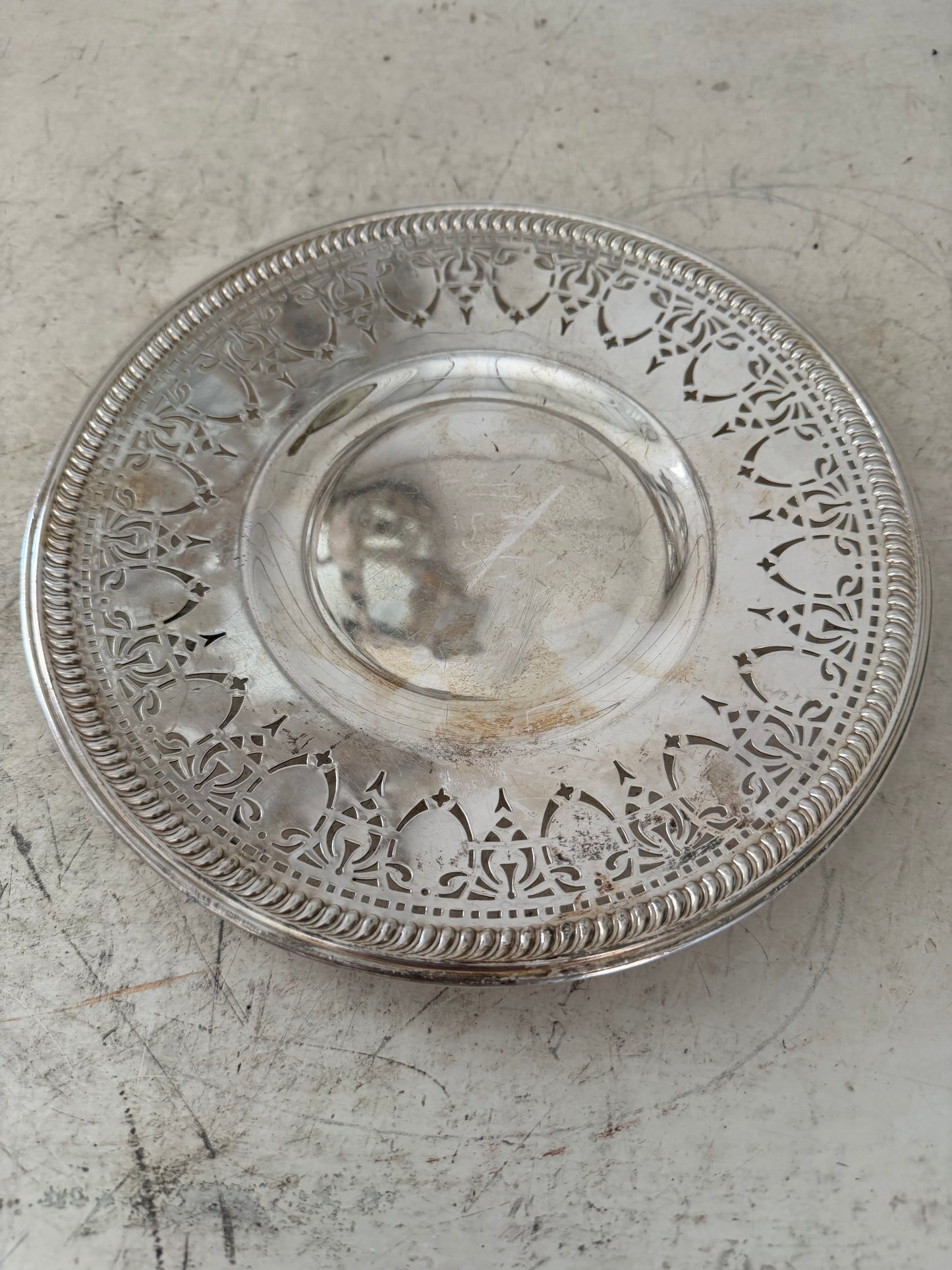 Benedict silver plate style 66