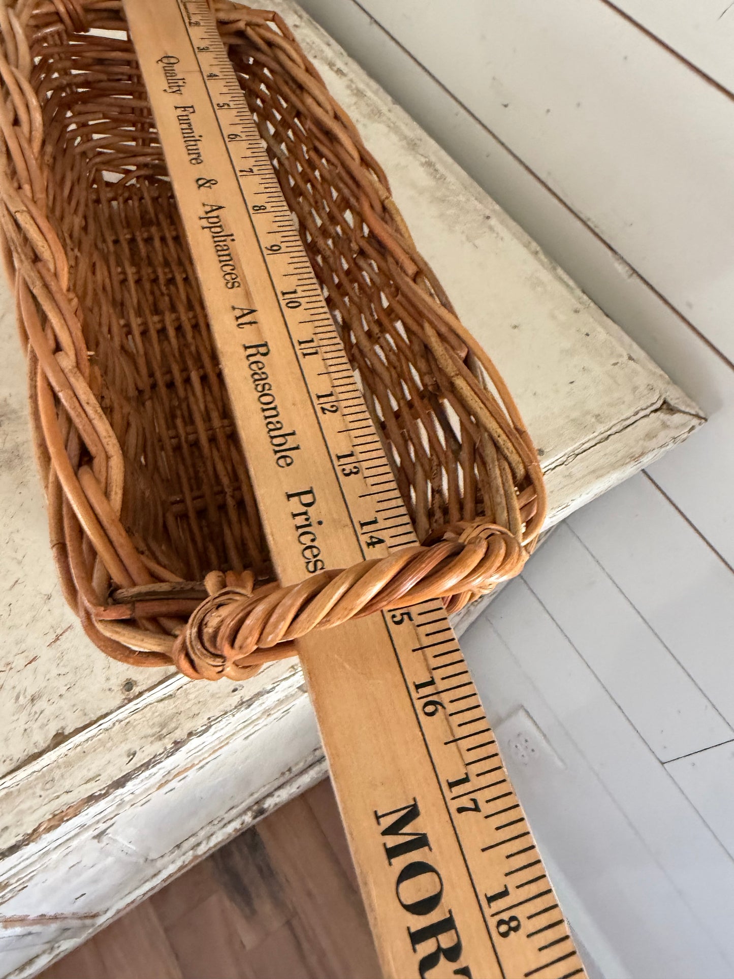 Rectangle Wicker Bread Basket