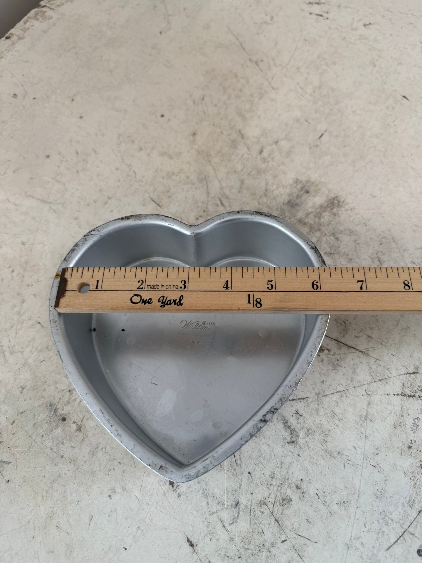 Vintage Wilton Heart Shaped cake Pans Sold Individually