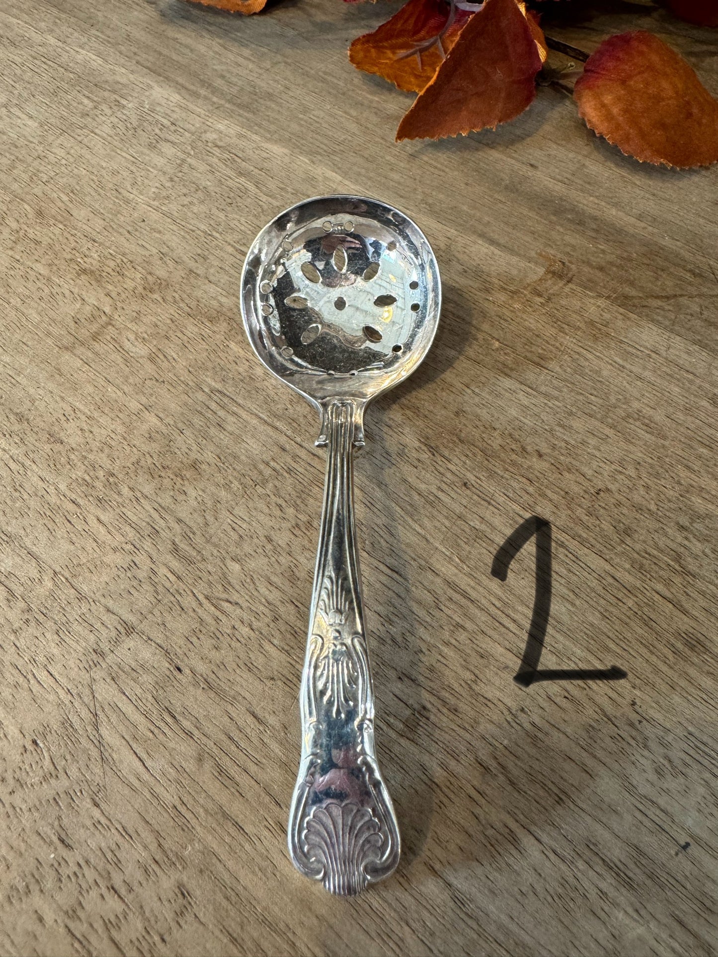 English Victorian Silverplate Sugar shaker spoons sold individually