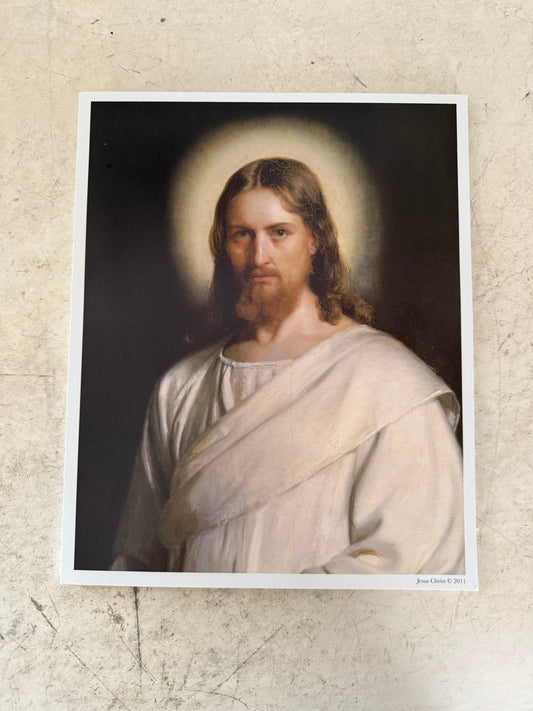 Carl Bloch, portrait of Jesus Christ Print