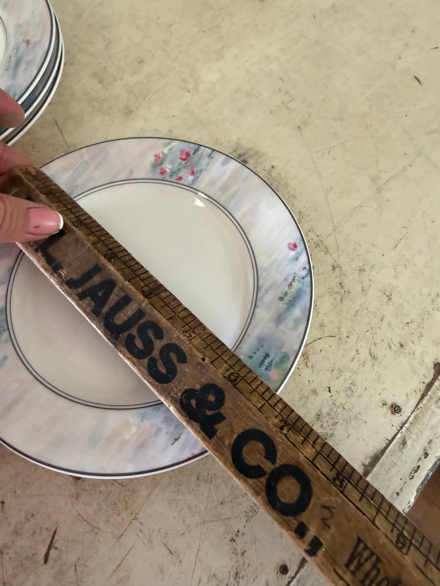 Mikasa Maxima Monet/ impressionistic pastel plates sold individually