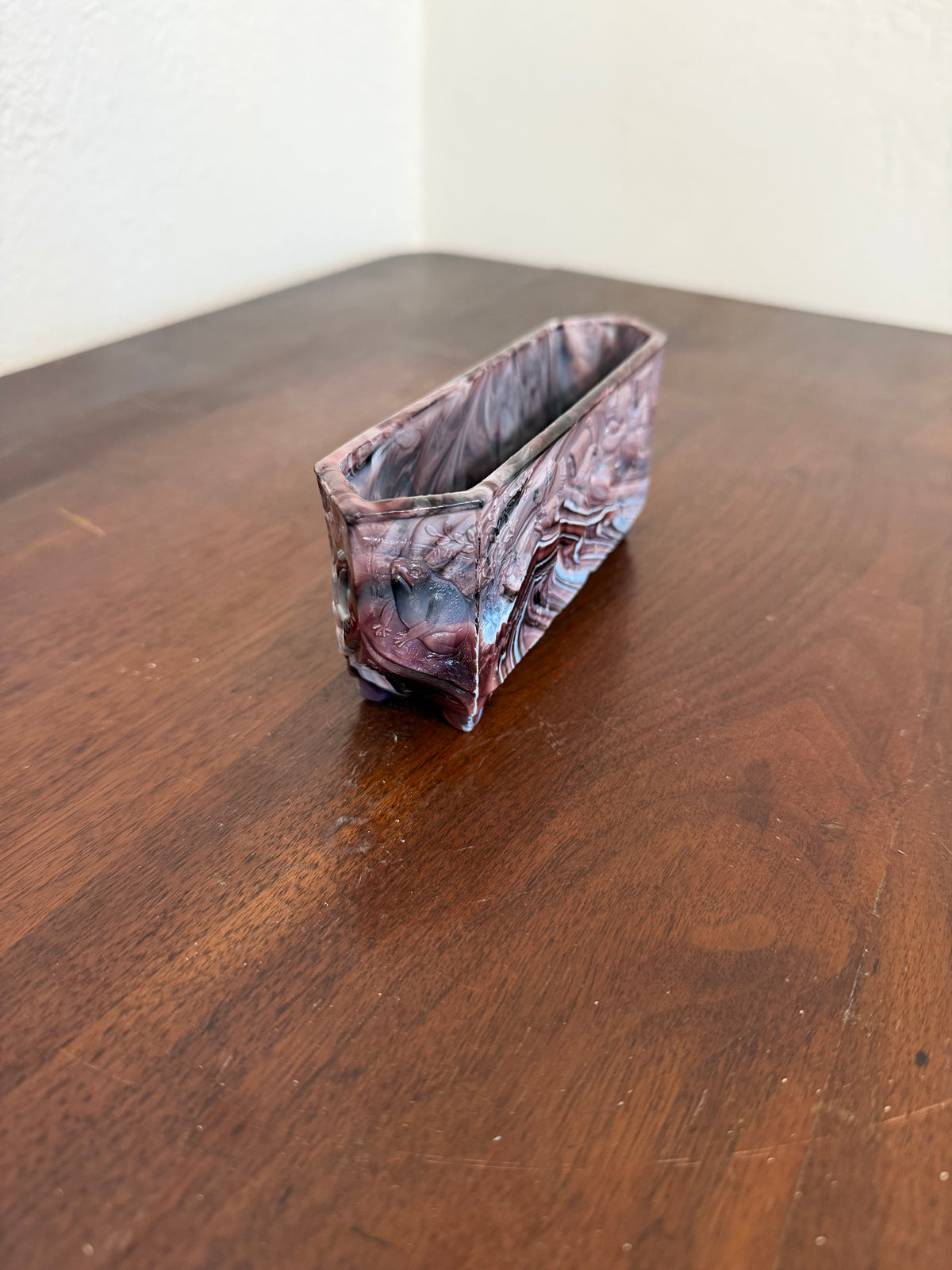 Victorian Sowerby Style Malachite Trough Planter