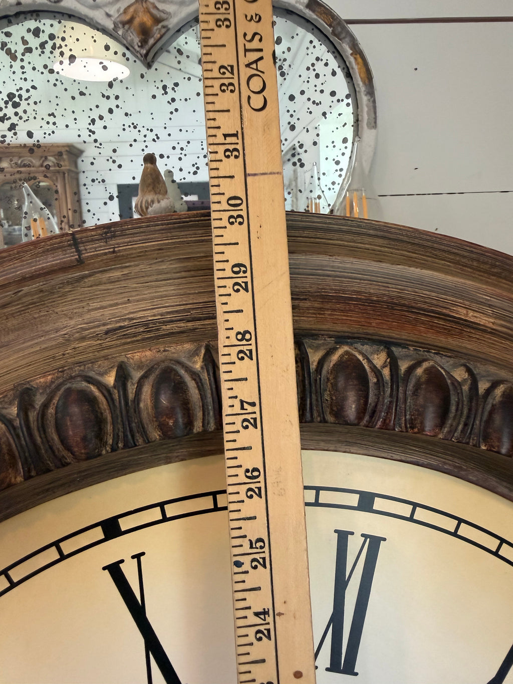 Frame will get clock removed and art put in with a makeover