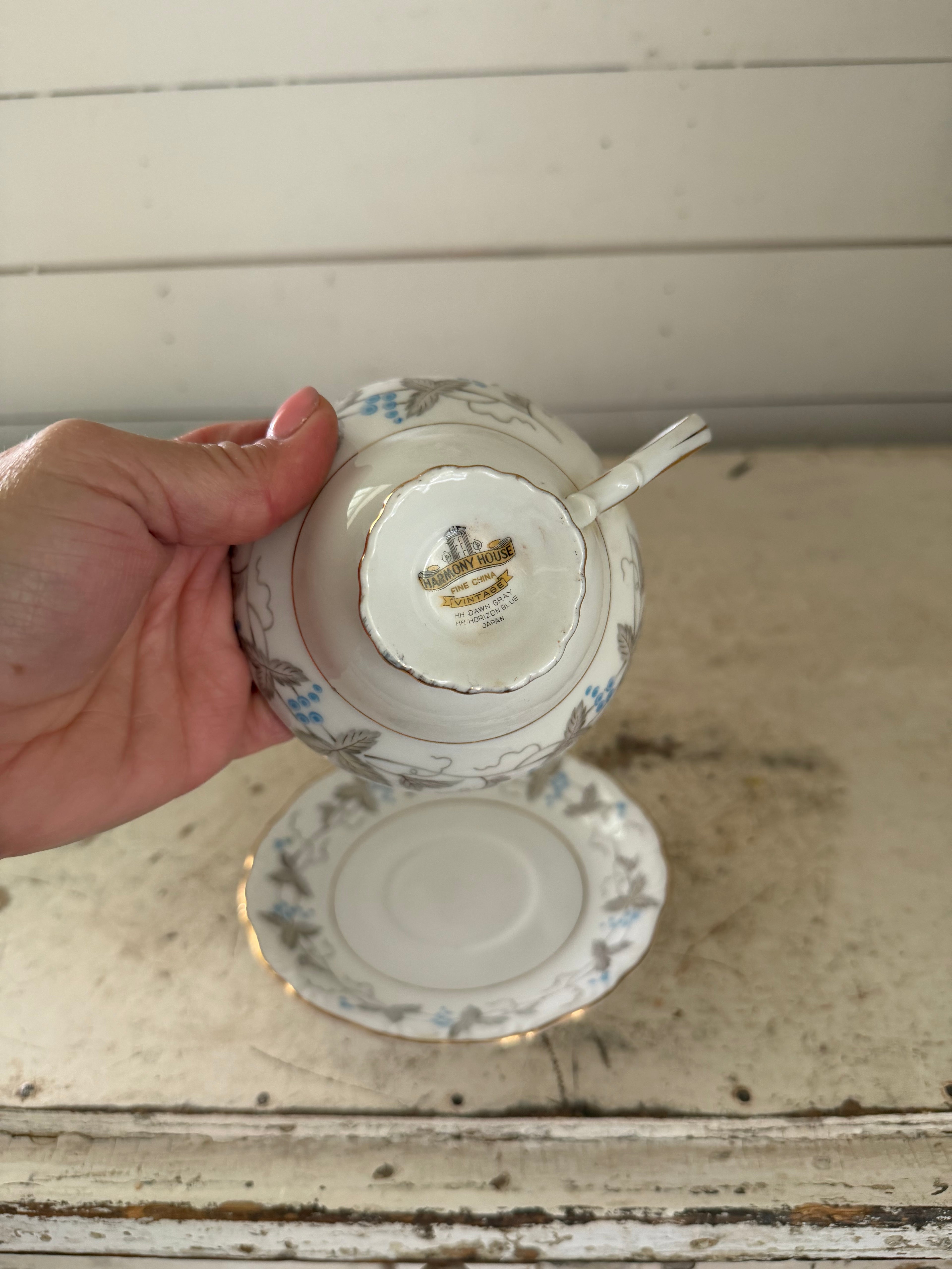 Harmony House China teacup and saucer
