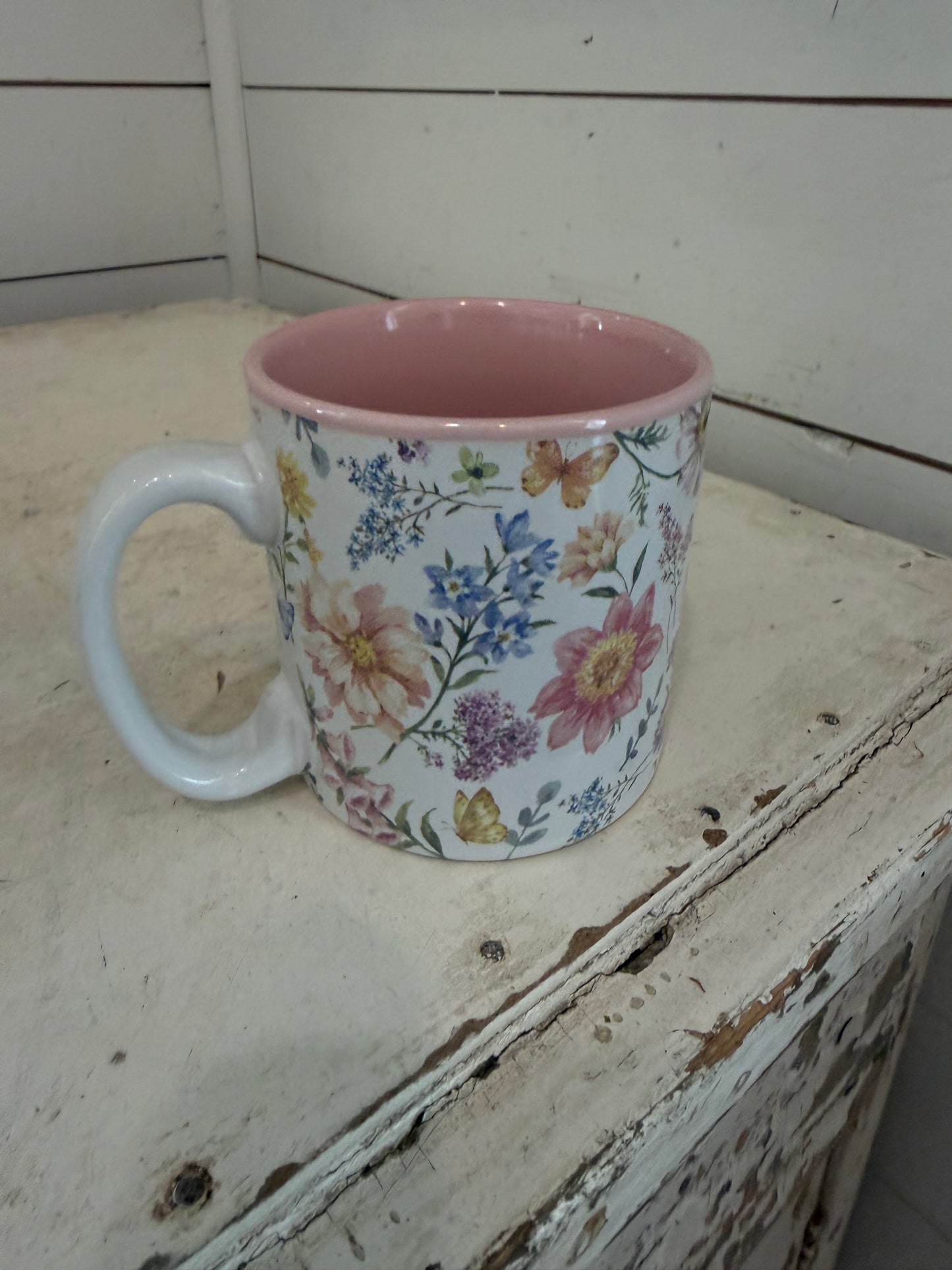 Wildflowers and Butterflies" Mug/Cup Tina Wenke for Burton+Burton