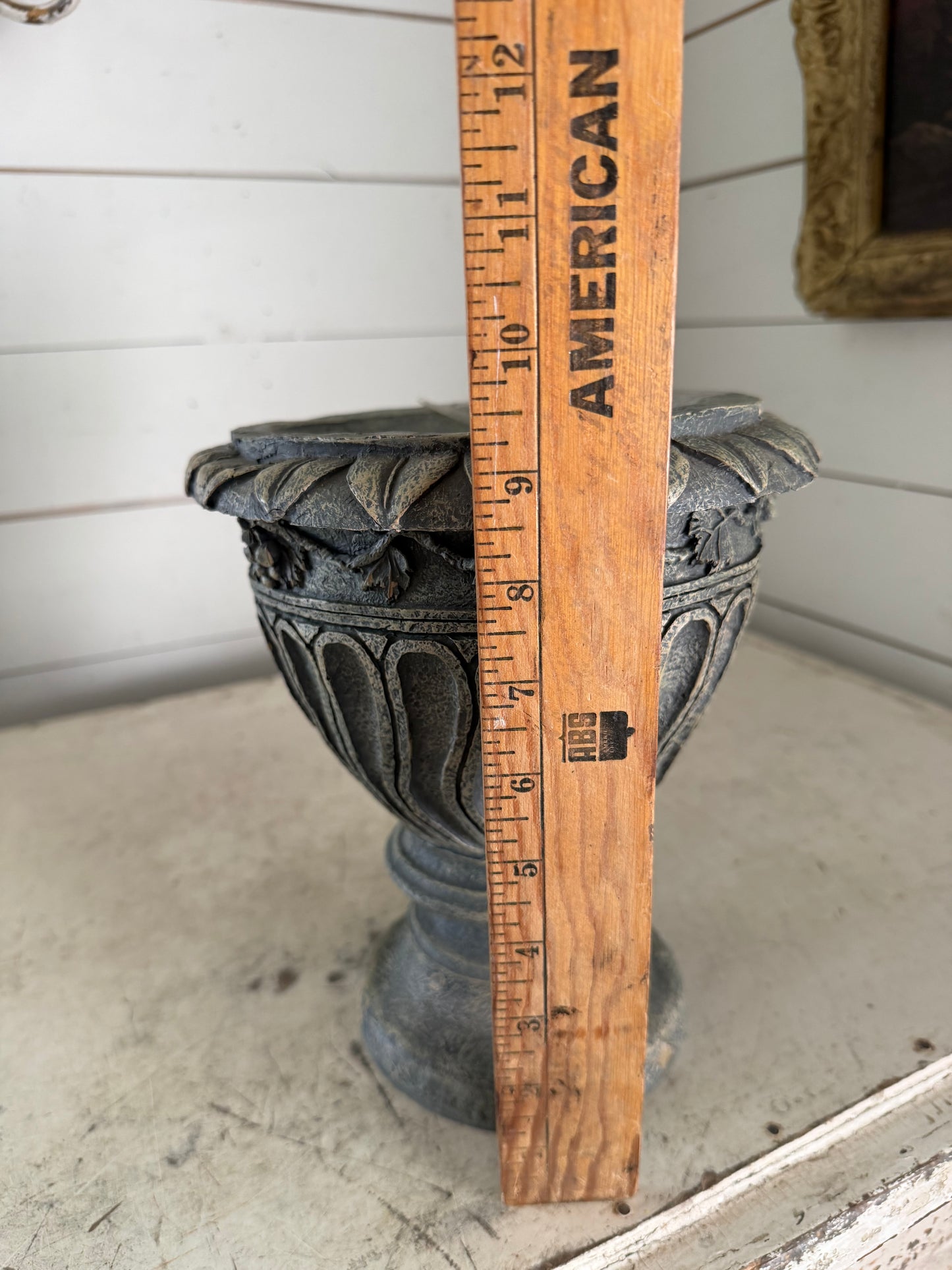Urn will get makeover has small hole in top not big