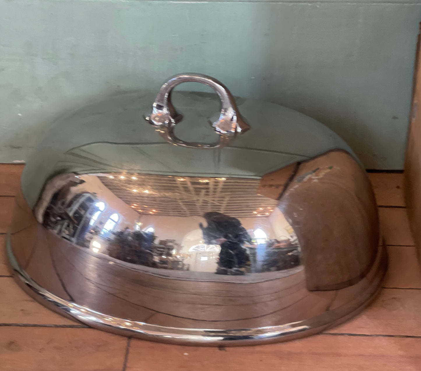 Antique Platter Dome 12”