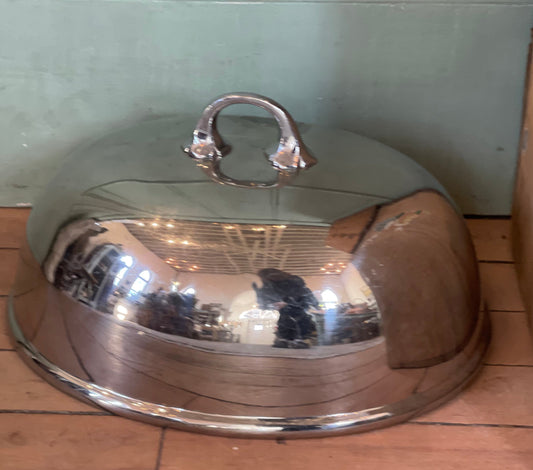 Antique Platter Dome 12”