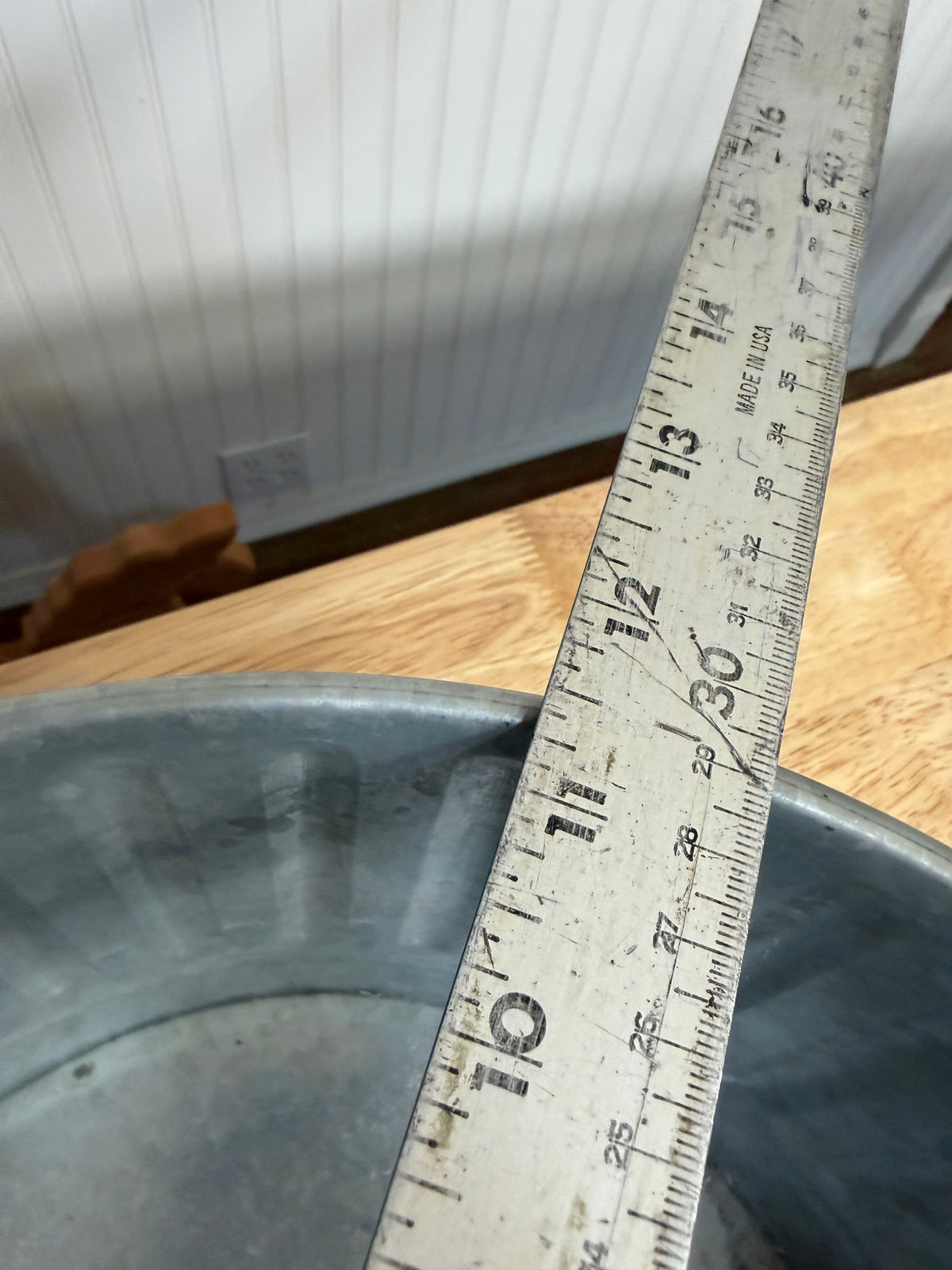 Galvanized Planter - Will get makeover sold individually