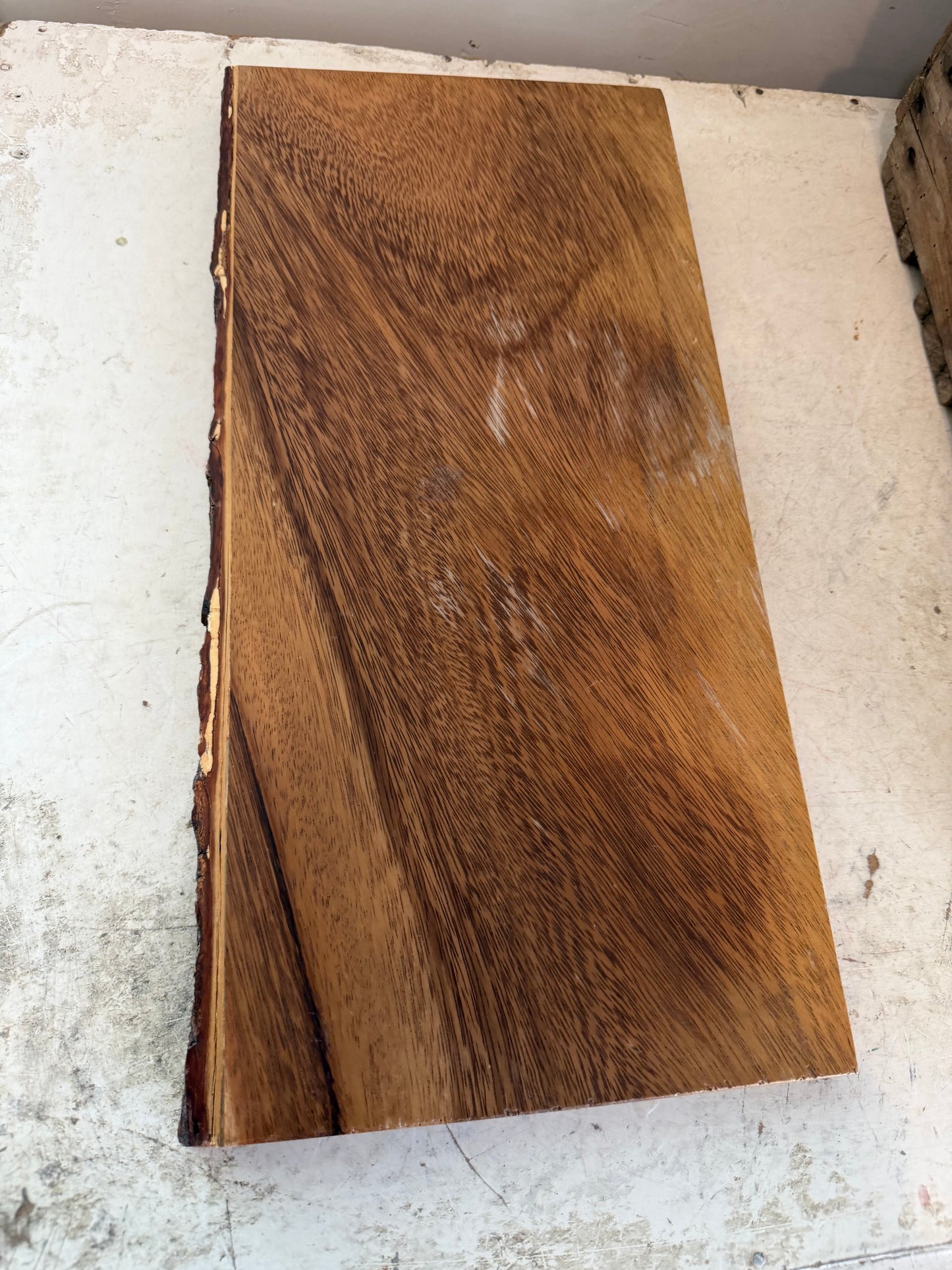 Live edge, charcuterie board