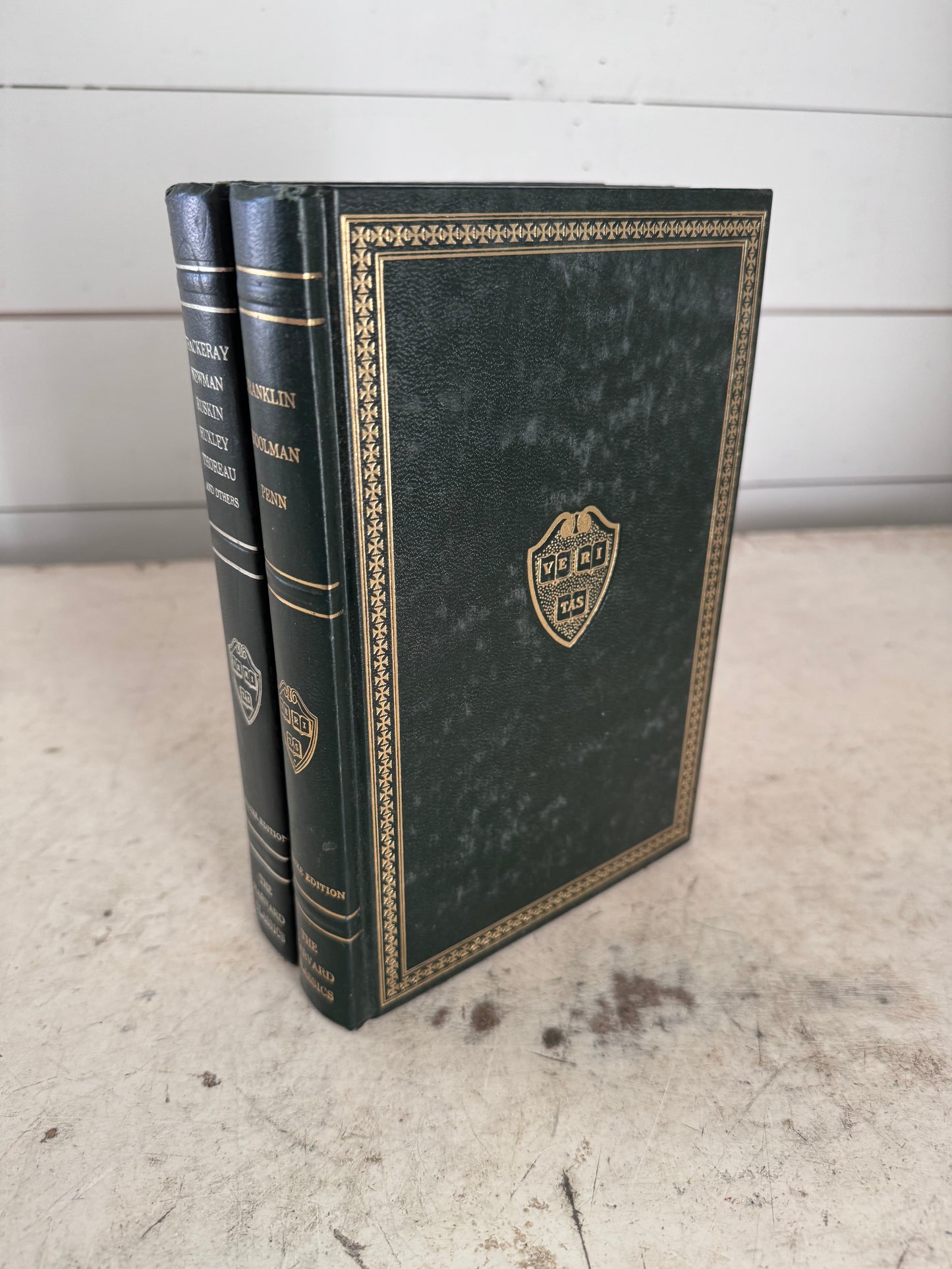 Harvard Classics 2 Book Bundle - Thackeray, Franklin