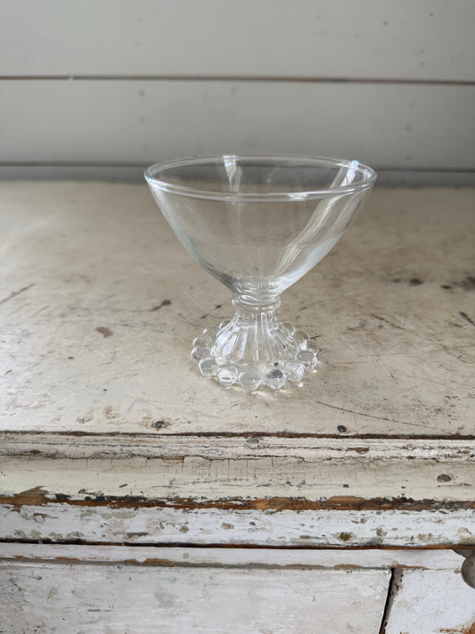 Anchor Hocking Boopie Clear Sherbet Bowl