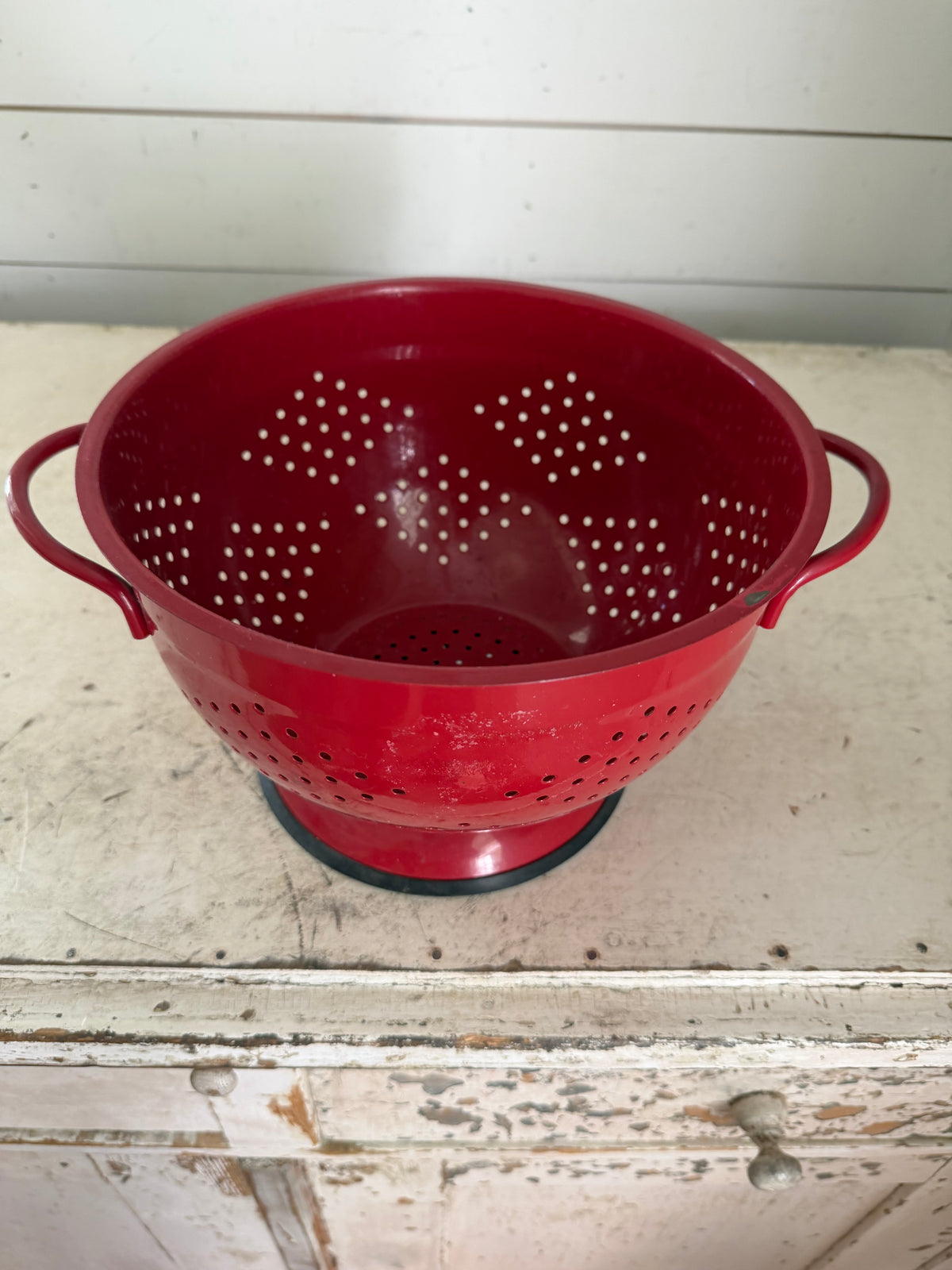 10” Red Colander
