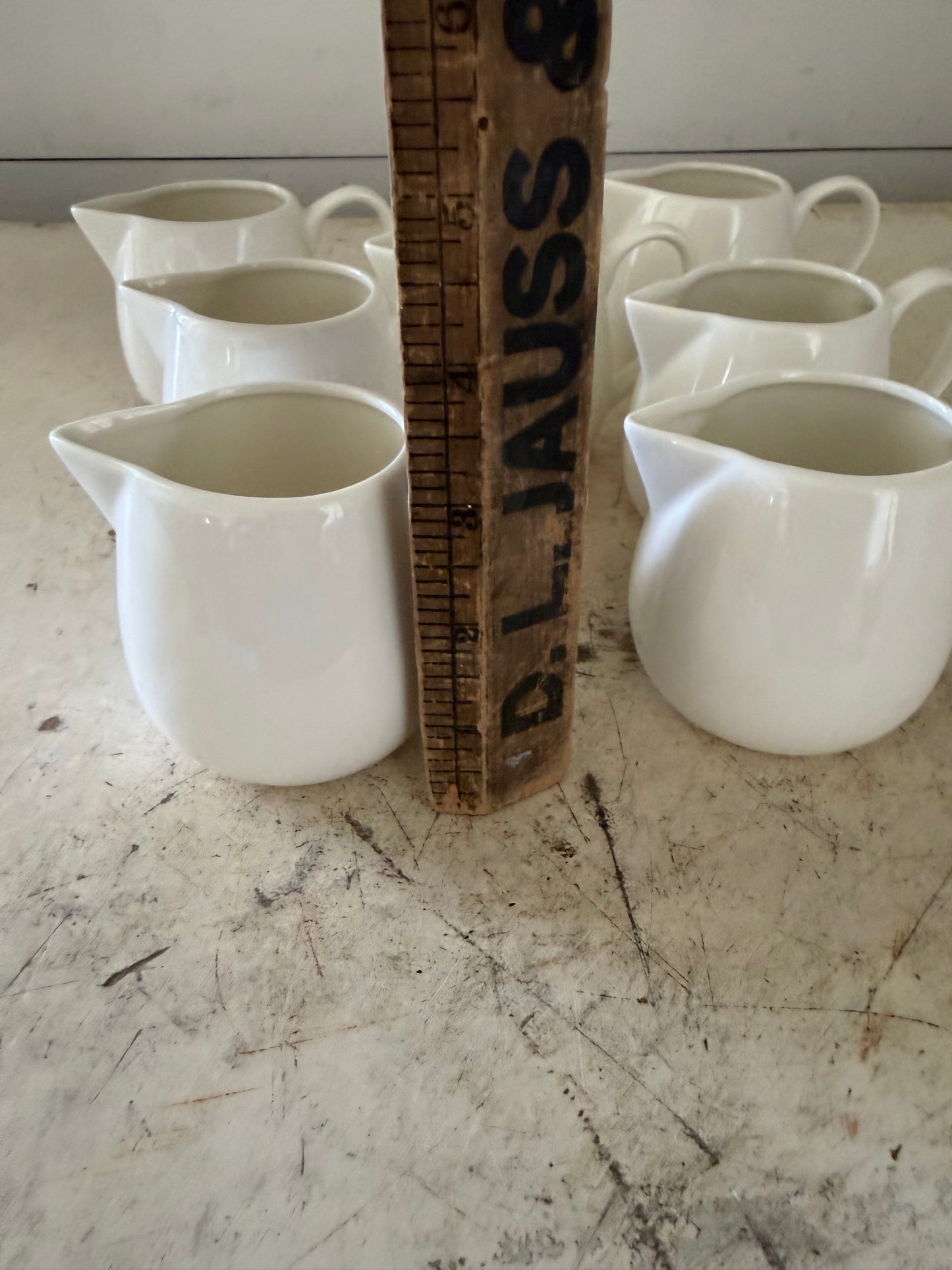 Small white creamer sold individually