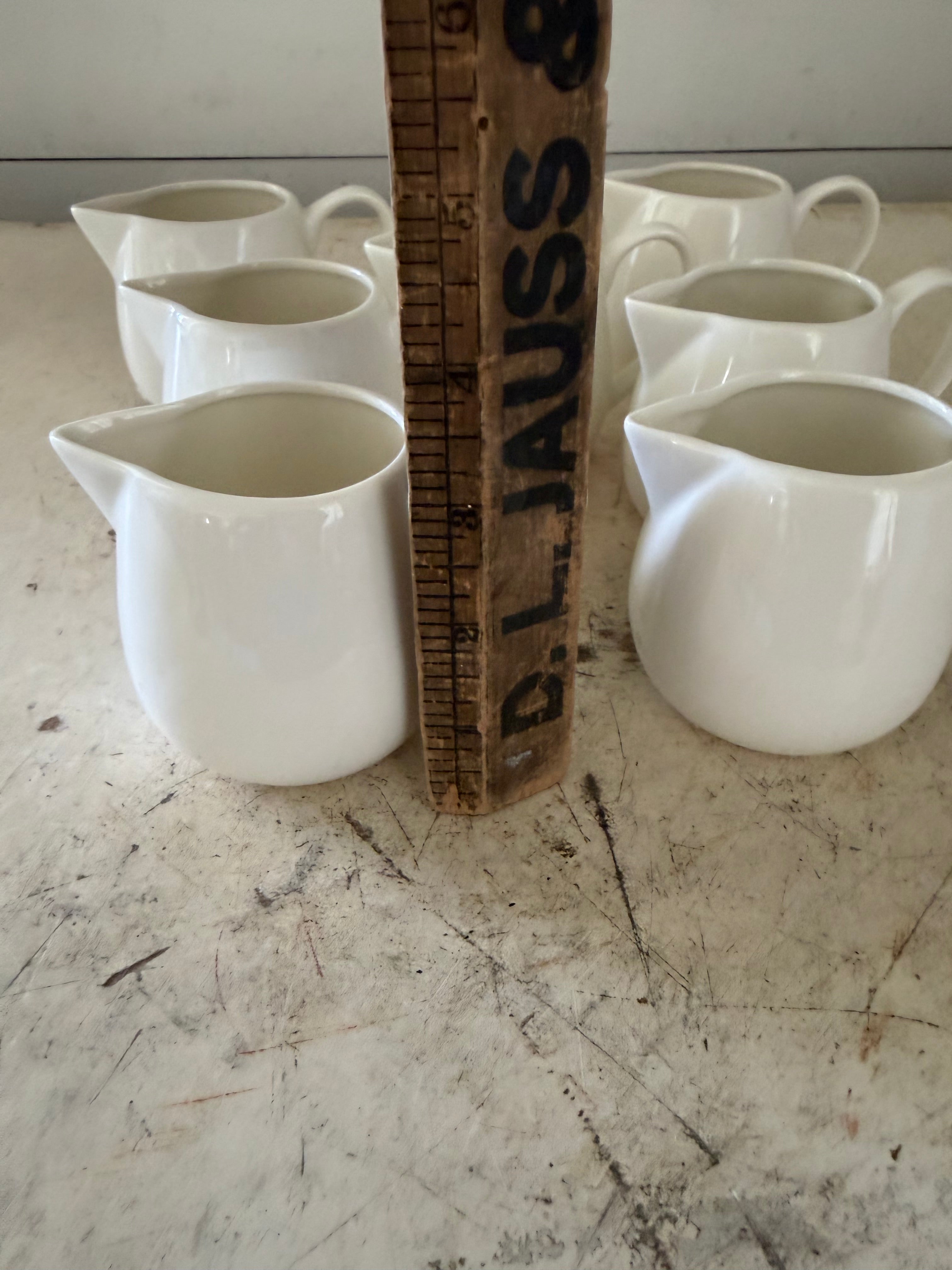 Small white creamer sold individually