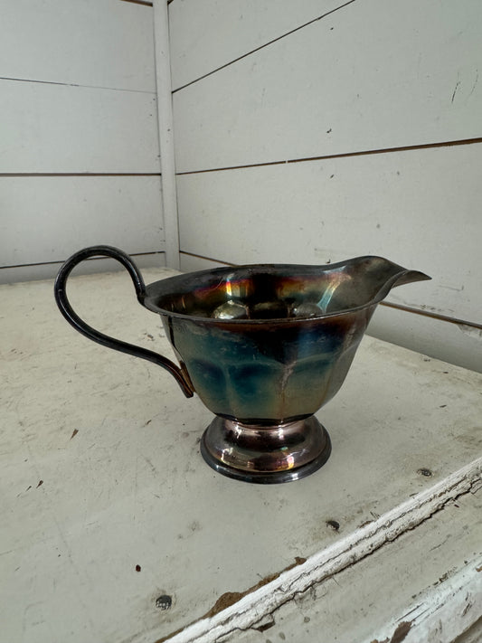 English Silverplate Creamer