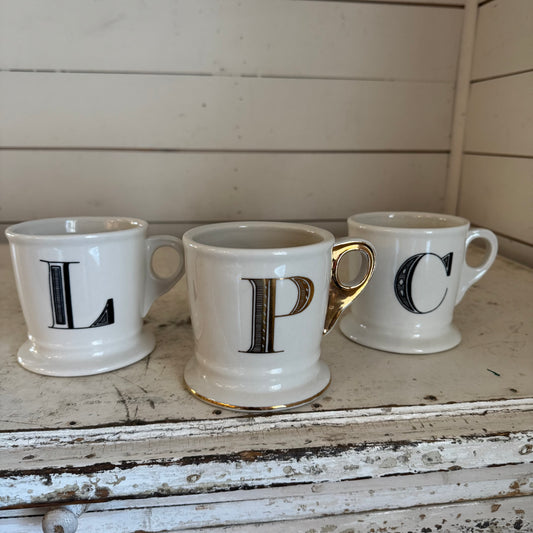 Anthropologie Letter Mug - sold individually