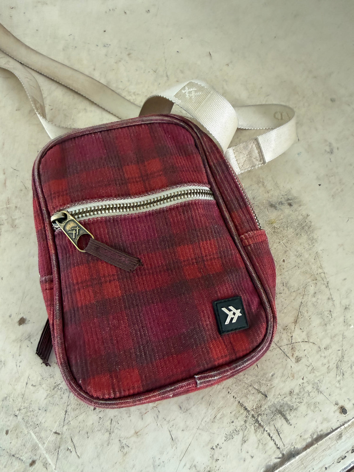 Plaid thread, Crossbody bag