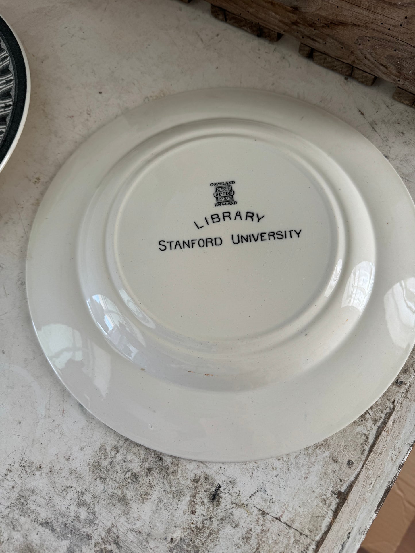 Spode Stanford University Plate - Sold Individually