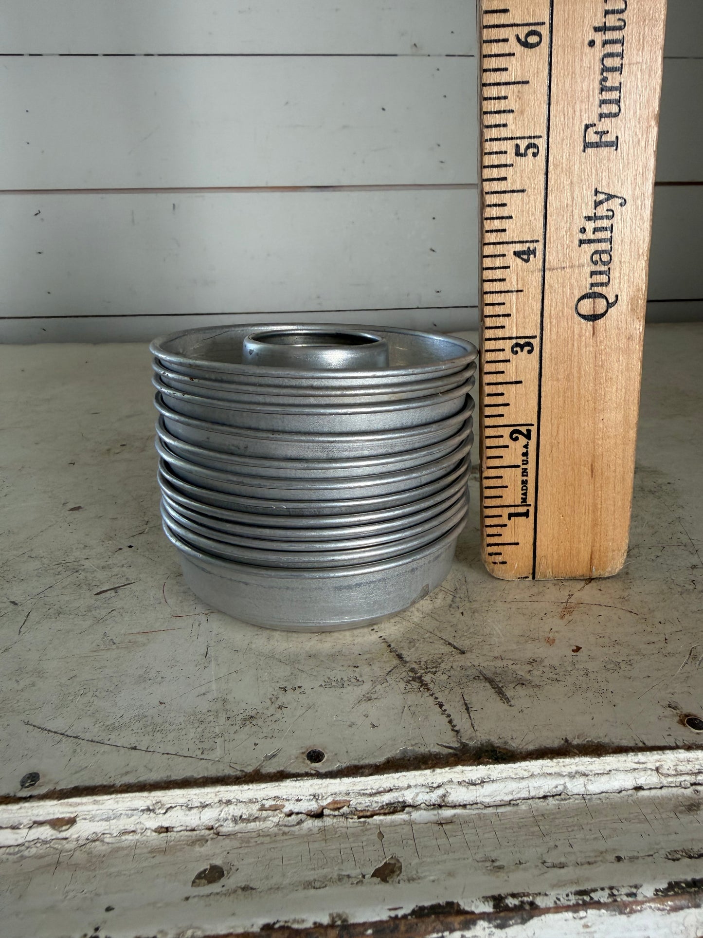 Vintage Aluminum Mini Bundt cake pans - Sold as a Set