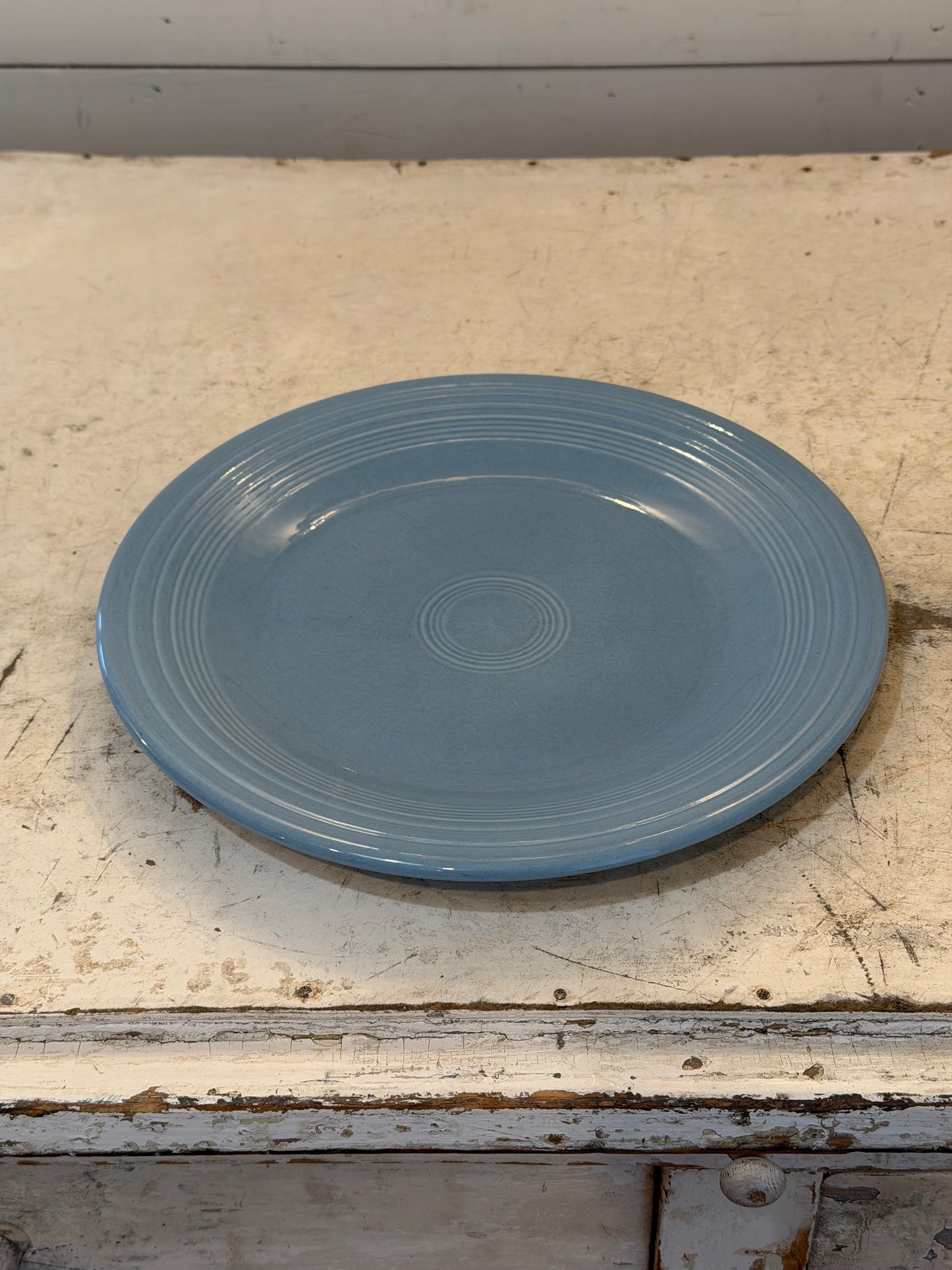 Fiestaware Dishes in Periwinkle Blue
