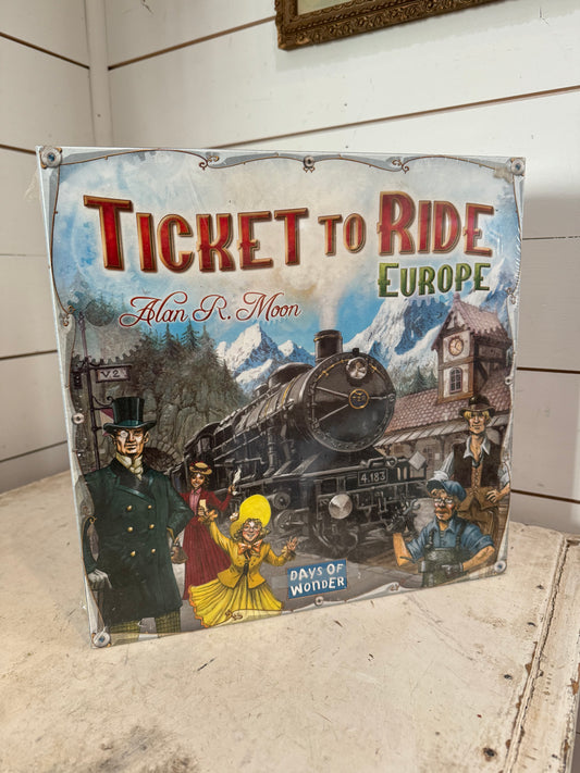 Ticket to Ride Europe - new in plastic