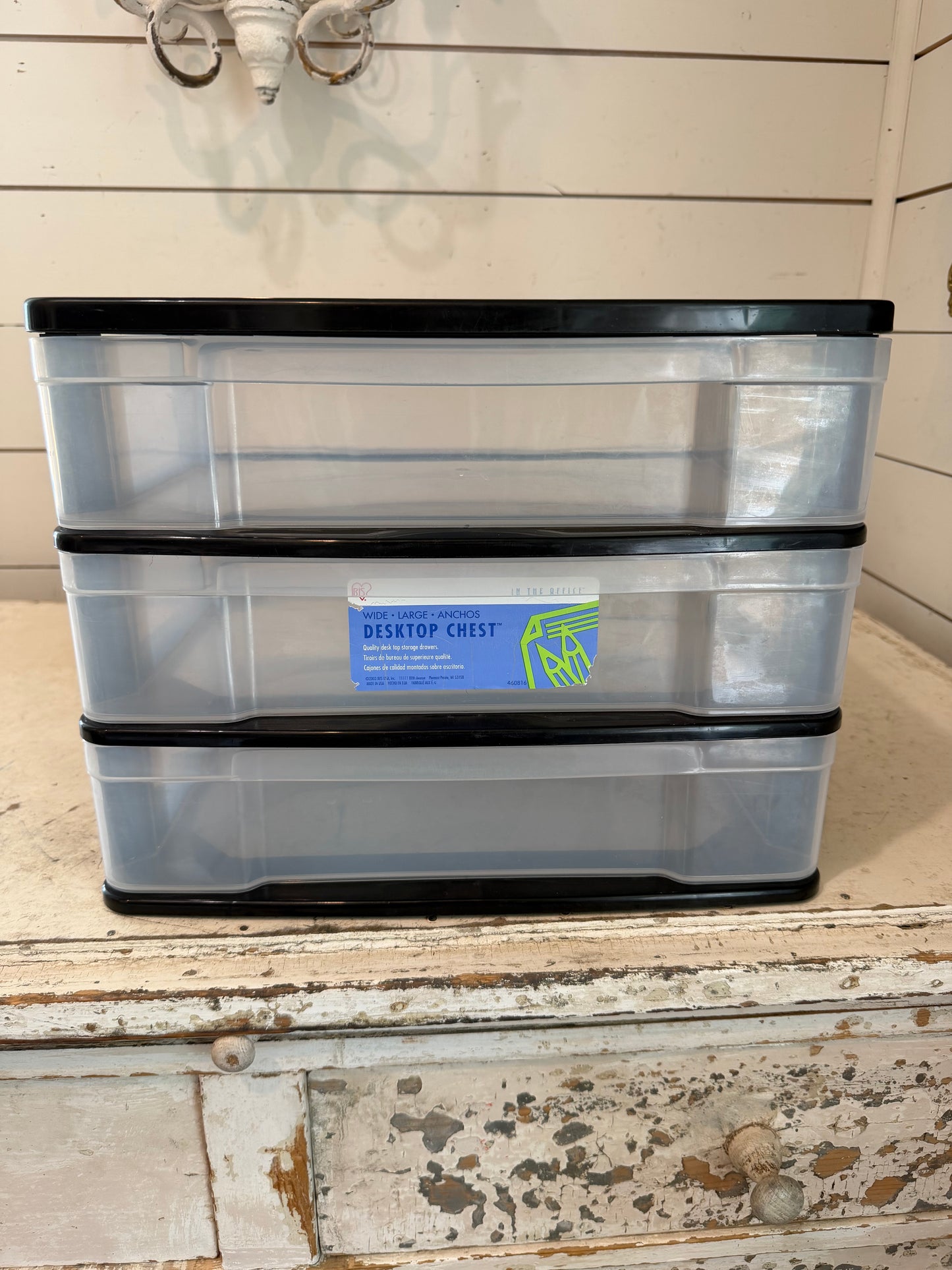 Set of plastic organizers fits A4 Rice papers and transfer scraps