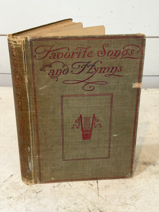 Antique Copy of Favorite Songs and Hymns