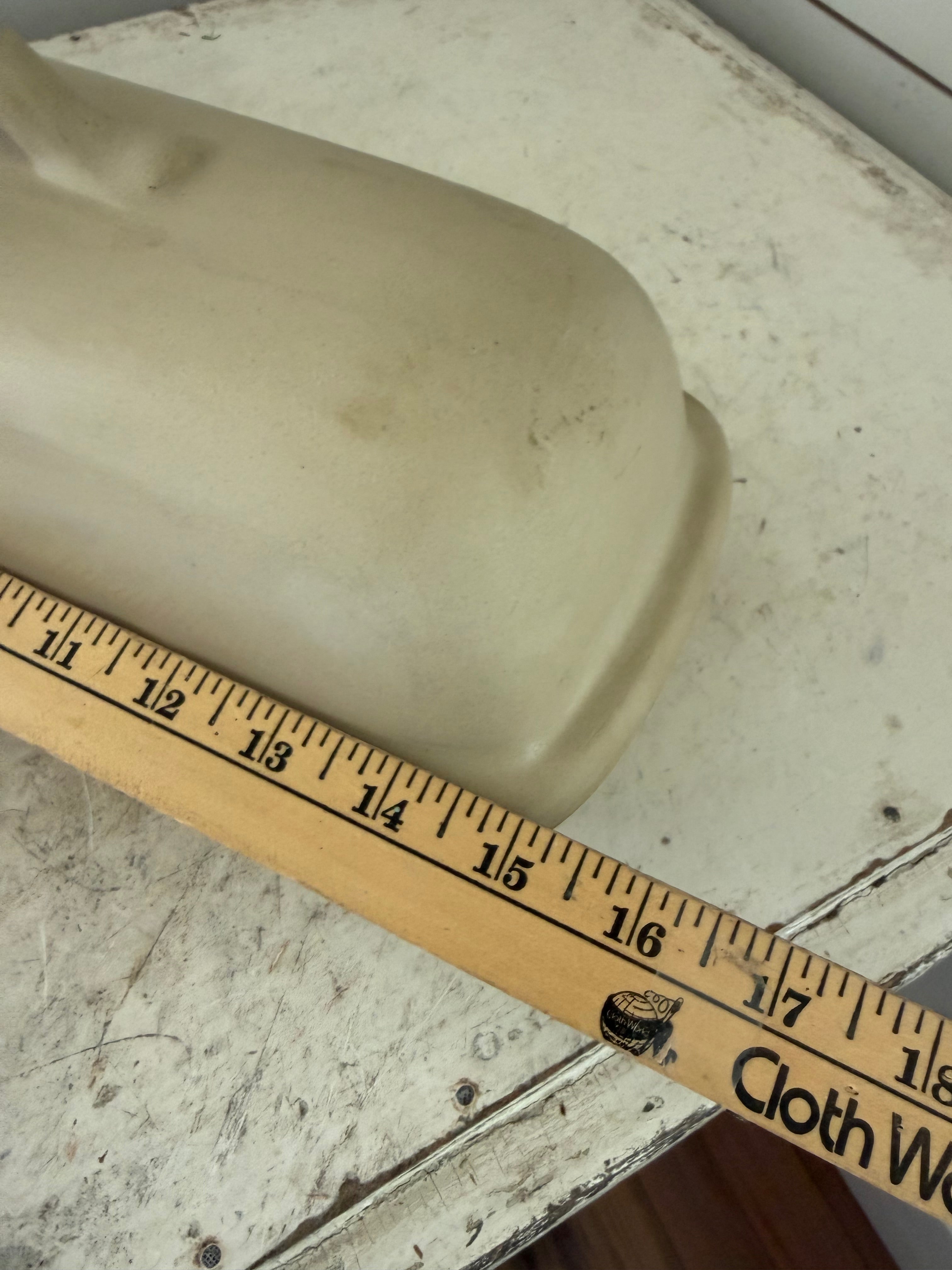 Vintage 15" Sassafras Superstone Clay Bread Baker Covered Oblong Loaf Pan