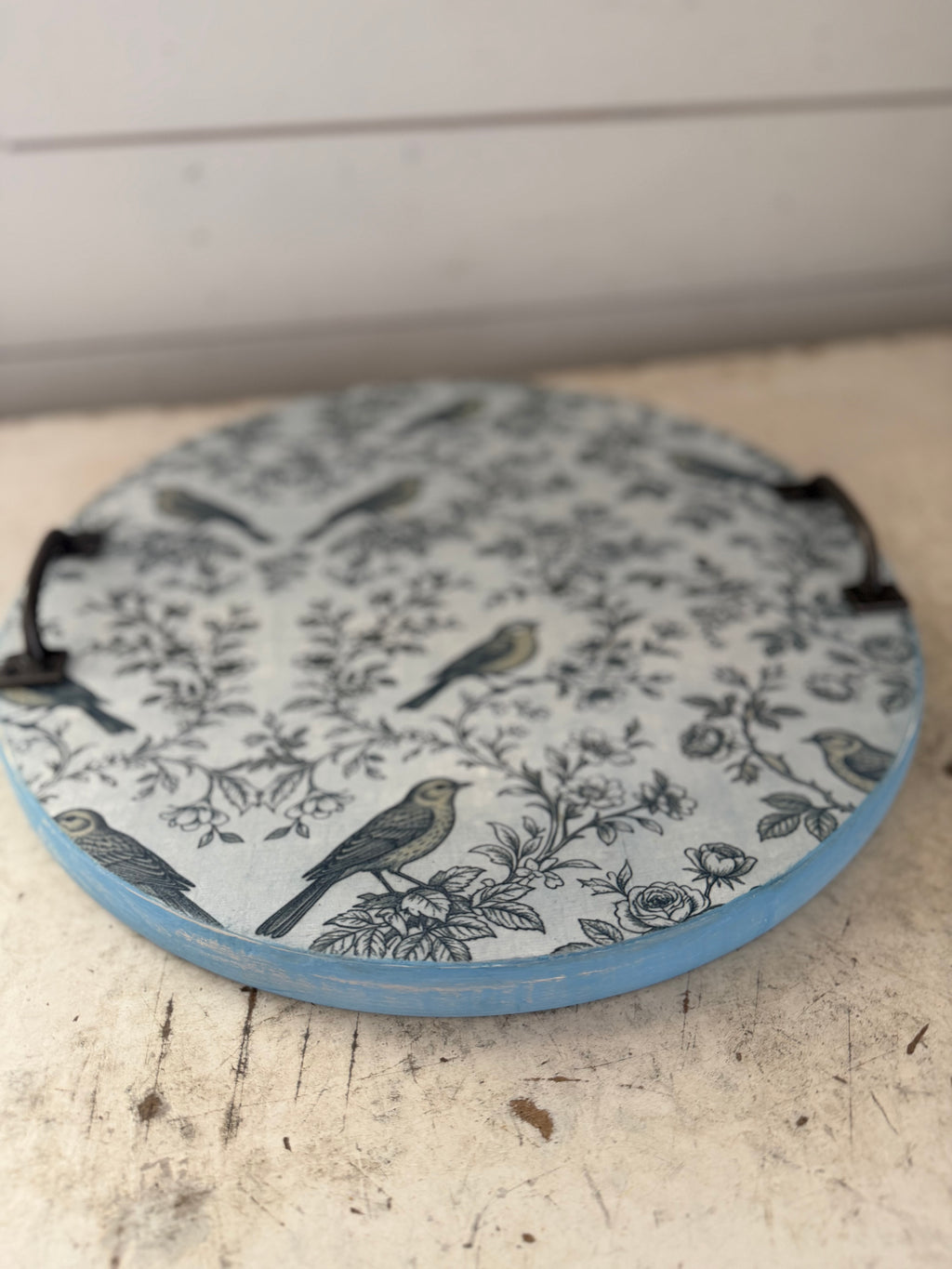 Blue Bird Toile | JRV Large Rice Paper 31-1/2x23-5/8"