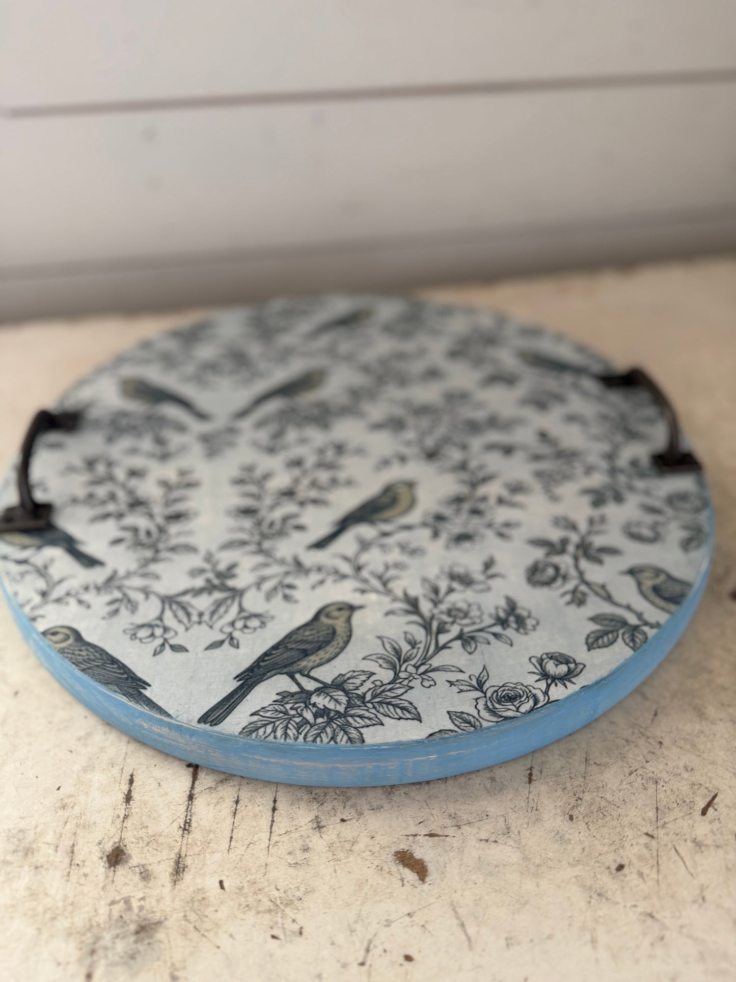 Blue Bird Toile | JRV Large Rice Paper 31-1/2x24"