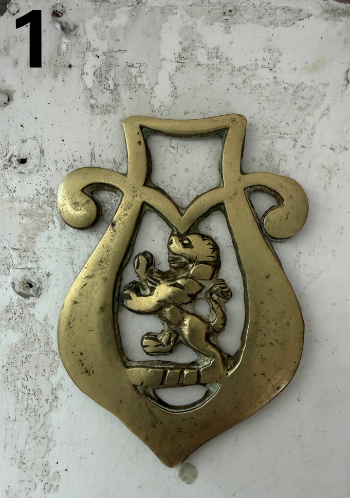 Vintage English horse brass sold individually
